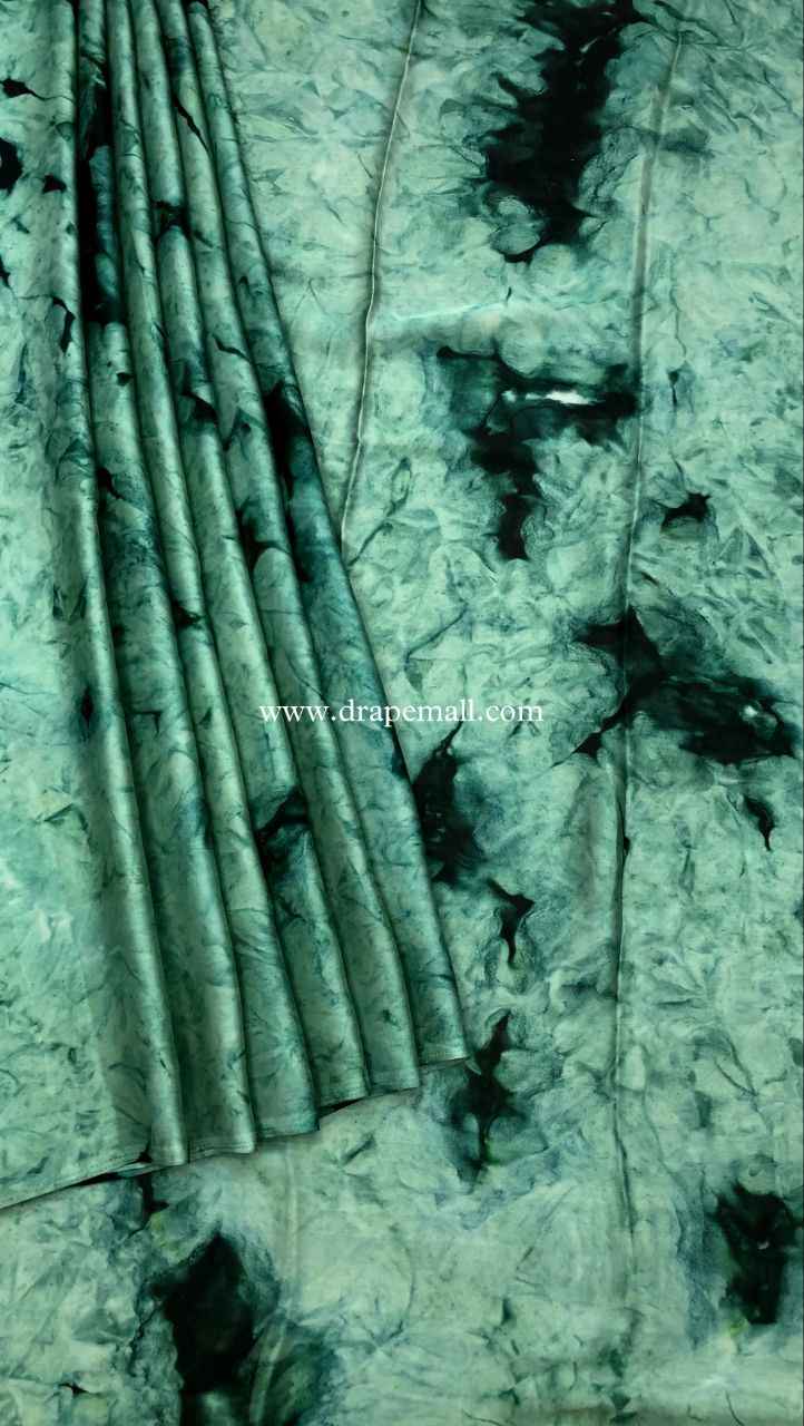 UNHOLY SATIN GEORGETTE PRISAM PRINT SAREE