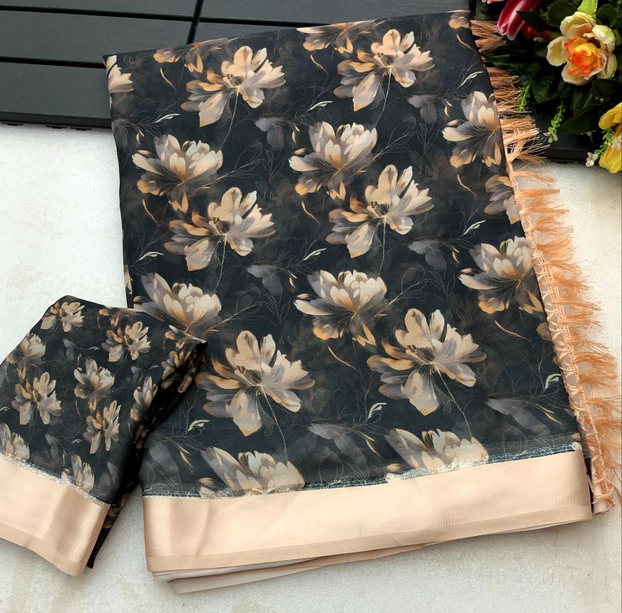 FAHAR PURE SOFT CRUNCHY SAREE