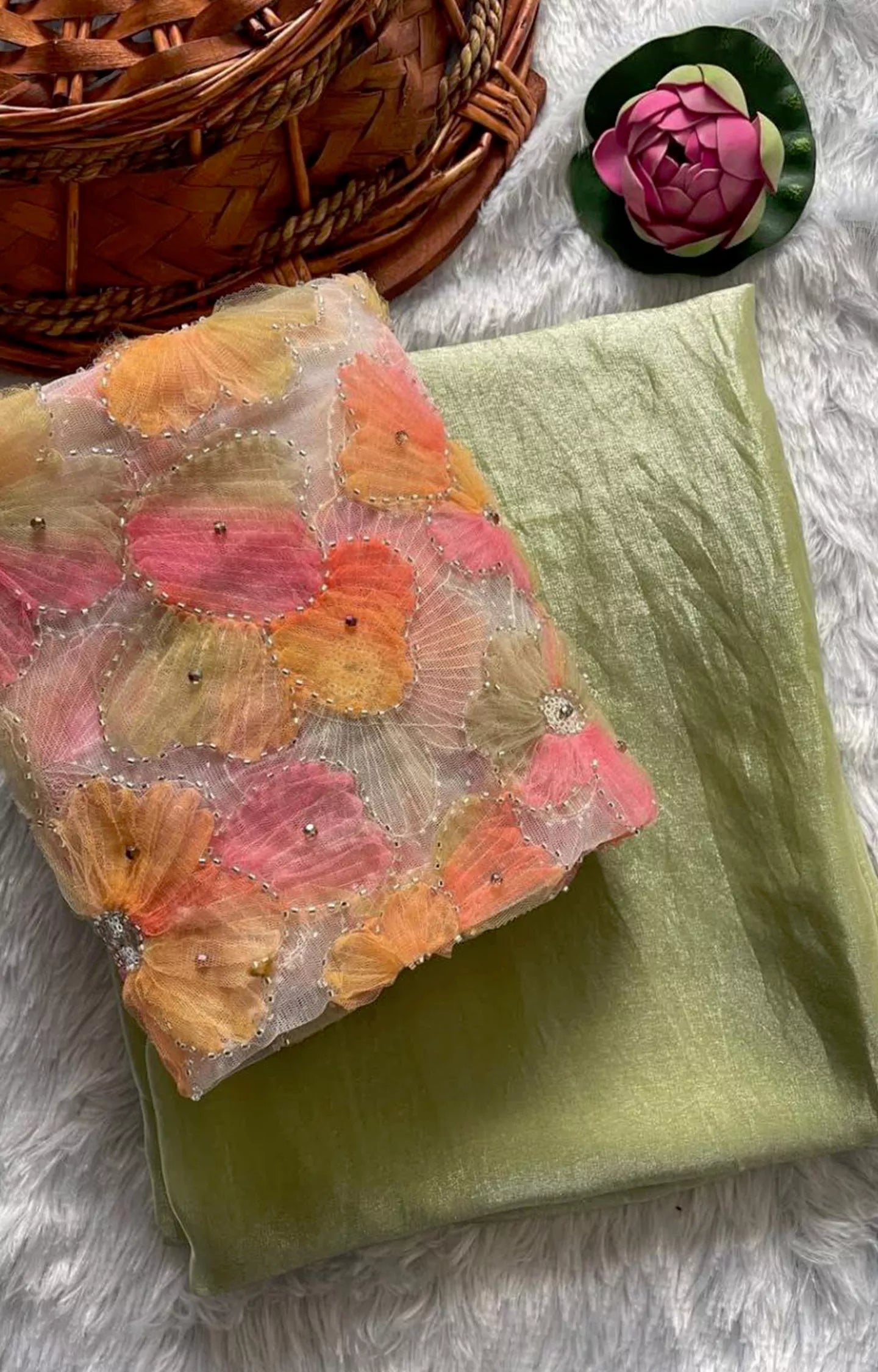 DAYRI SOFT SPACE SILK SAREE