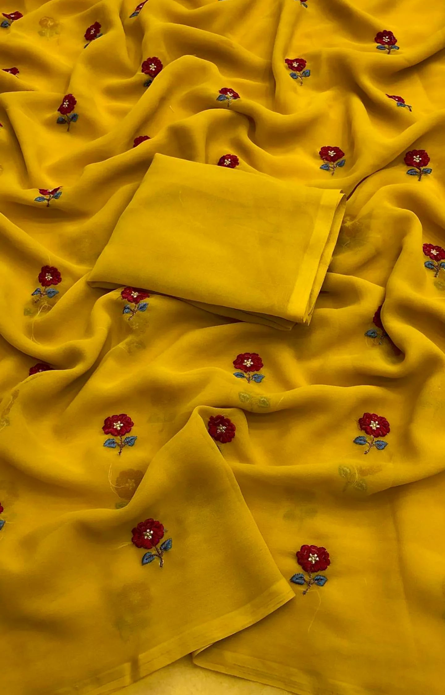 SUNERA 60 GRAM GEORGETTE SAREE