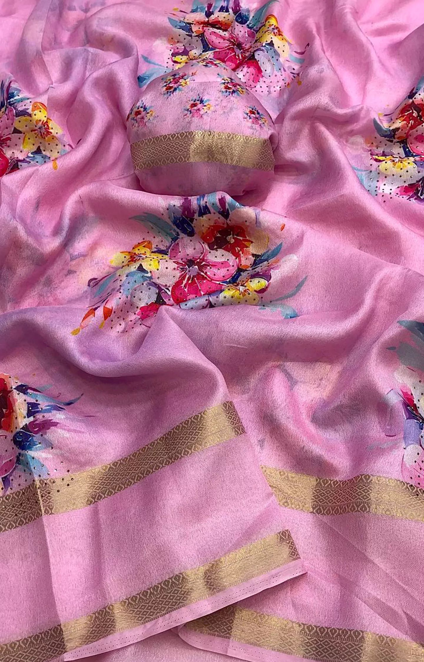 LETUS NEW WEIGHTLESS CHIFFON SAREE