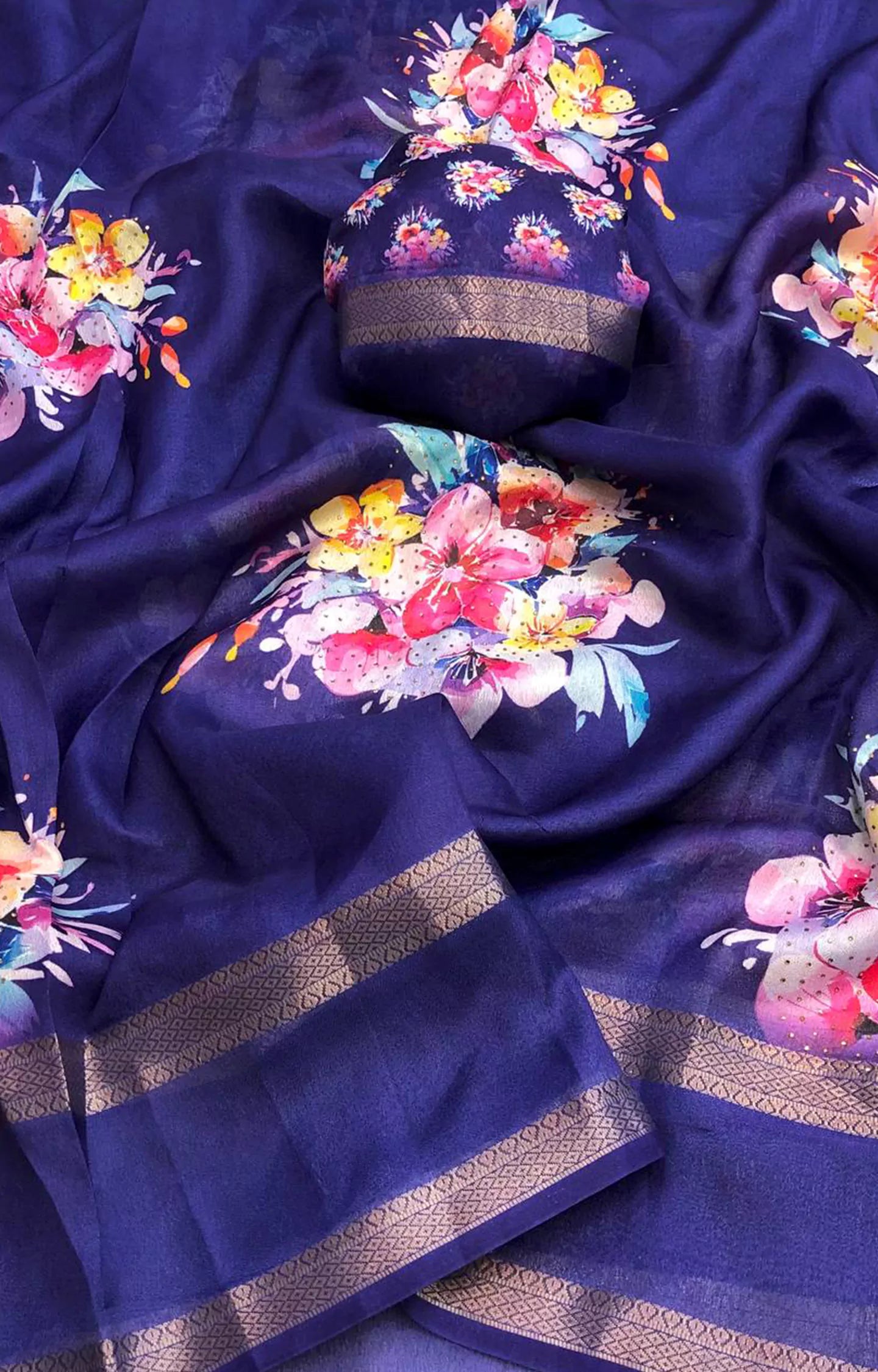 LETUS NEW WEIGHTLESS CHIFFON SAREE