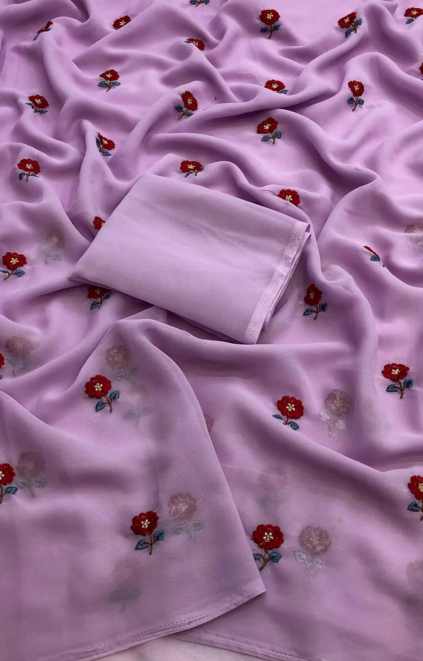 SUNERA 60 GRAM GEORGETTE SAREE