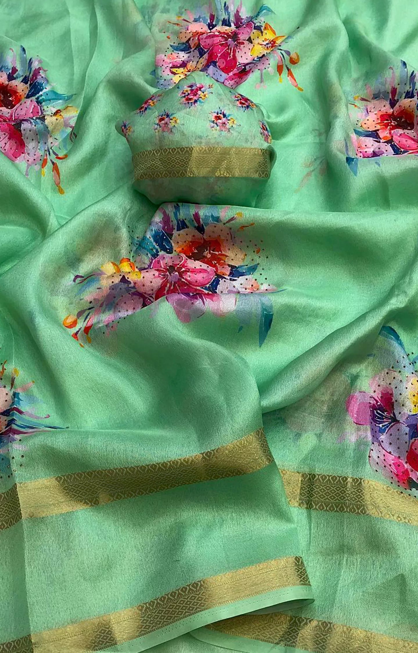 LETUS NEW WEIGHTLESS CHIFFON SAREE