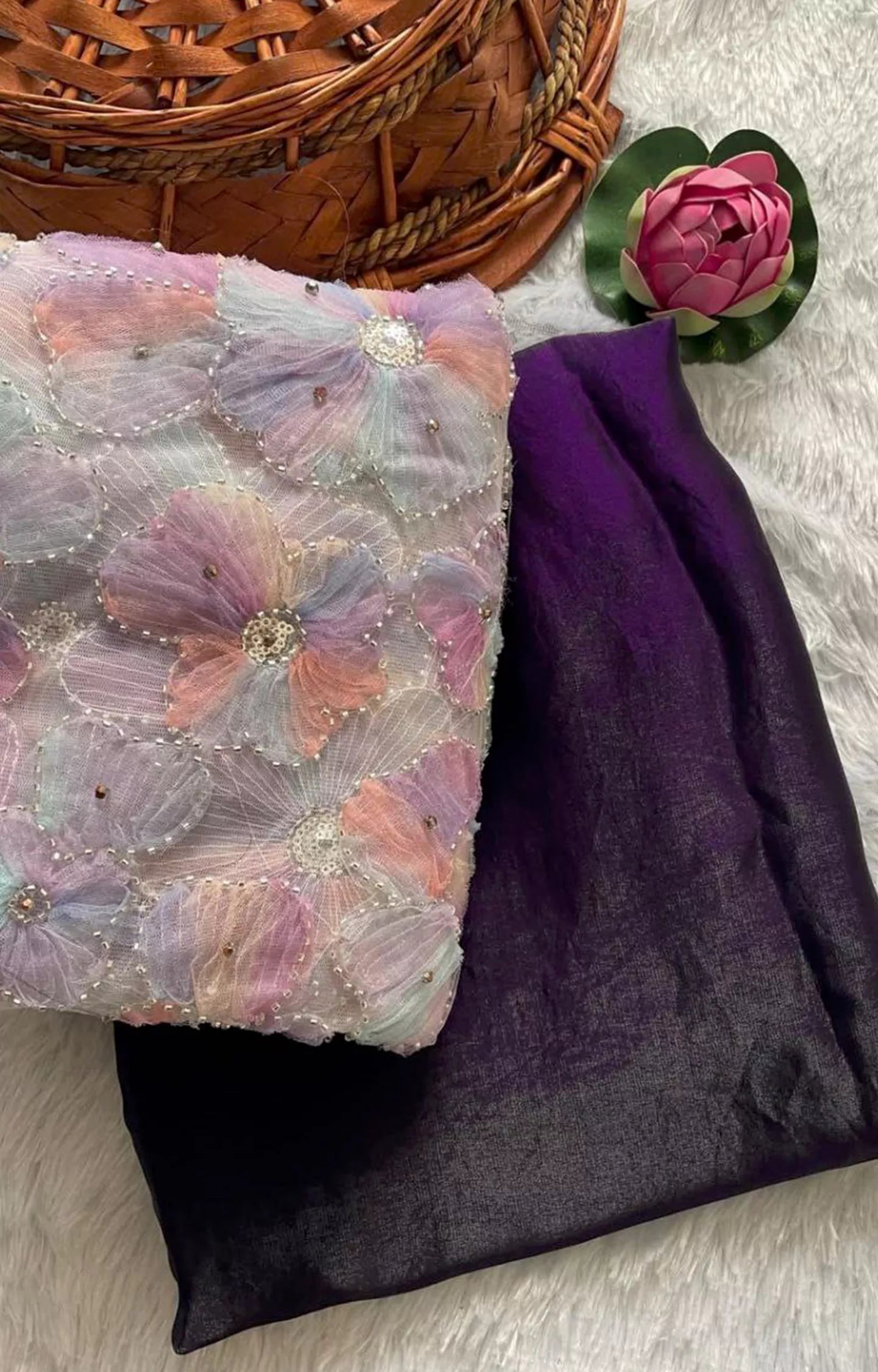 DAYRI SOFT SPACE SILK SAREE