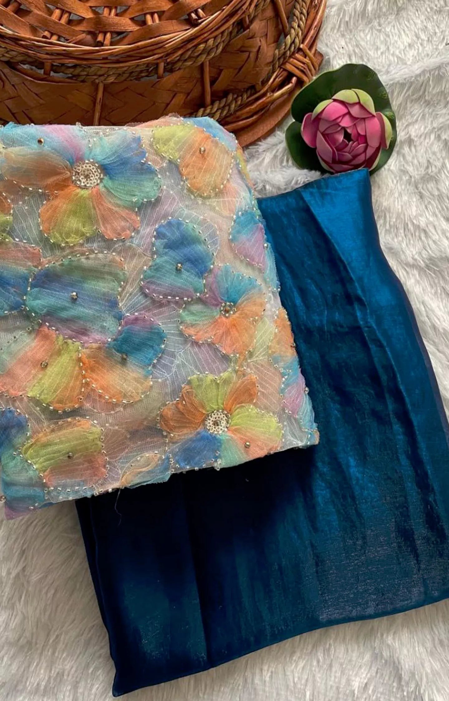 DAYRI SOFT SPACE SILK SAREE