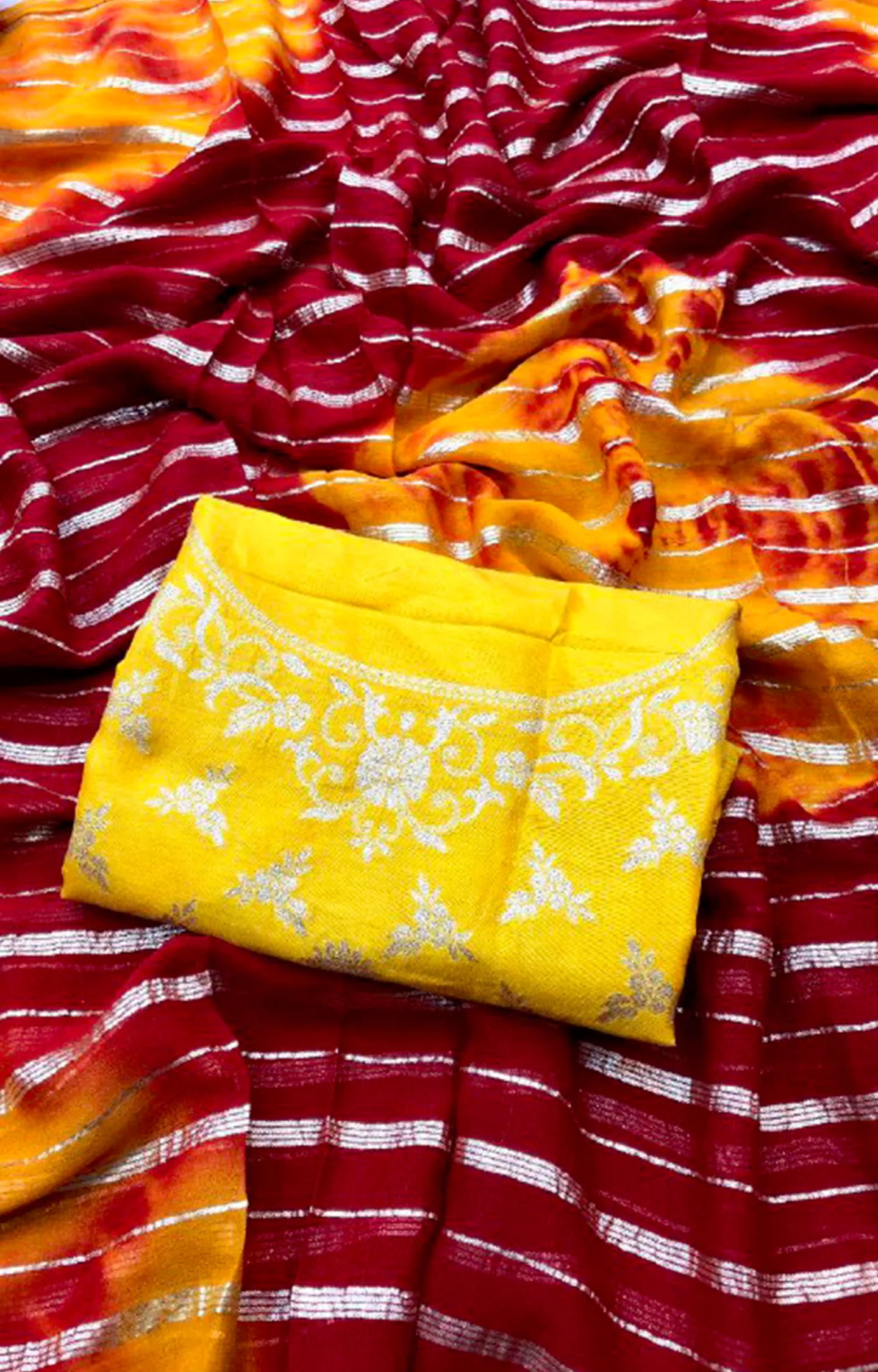 VENOM VISCOS SIBORI DYED SAREE.