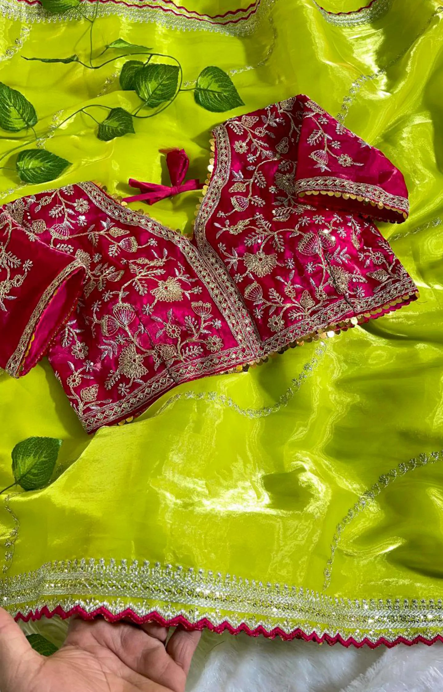 AZIMA PURE SOFT ZIMMY CHOO SILK SAREE