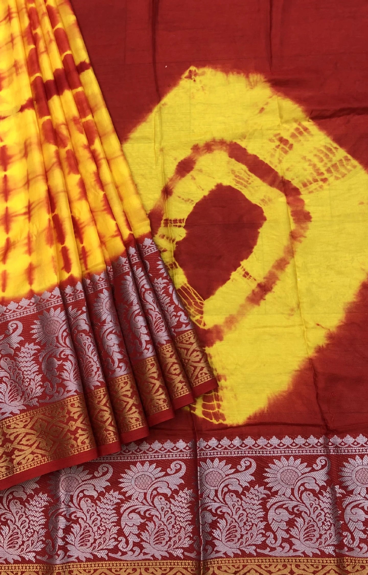 JITTER SILK DYABLE SAREE