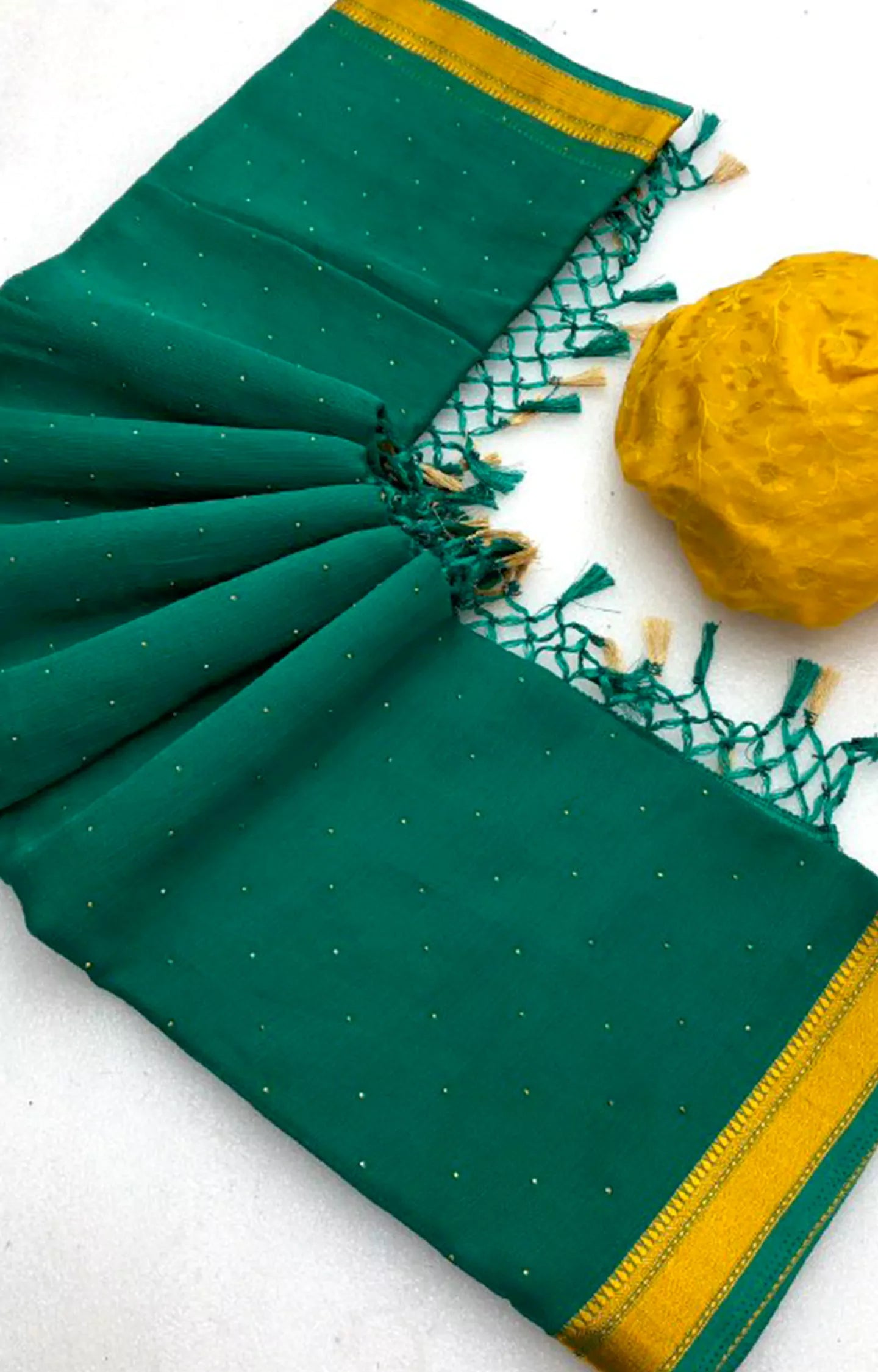 TORI NEW CHIFFON WITH STONE WORK