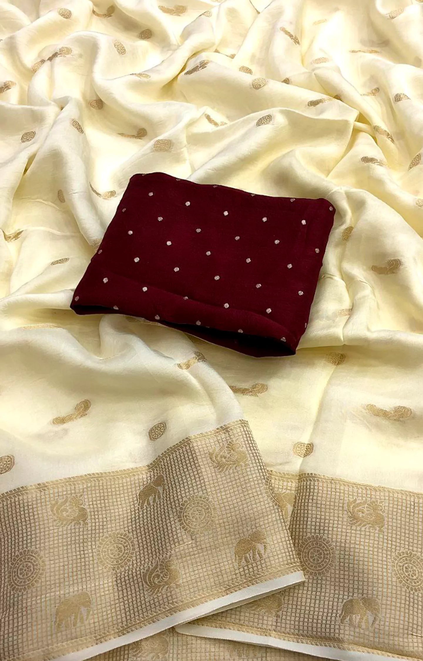 SUSRI PURE VISCOS SILK SAREE