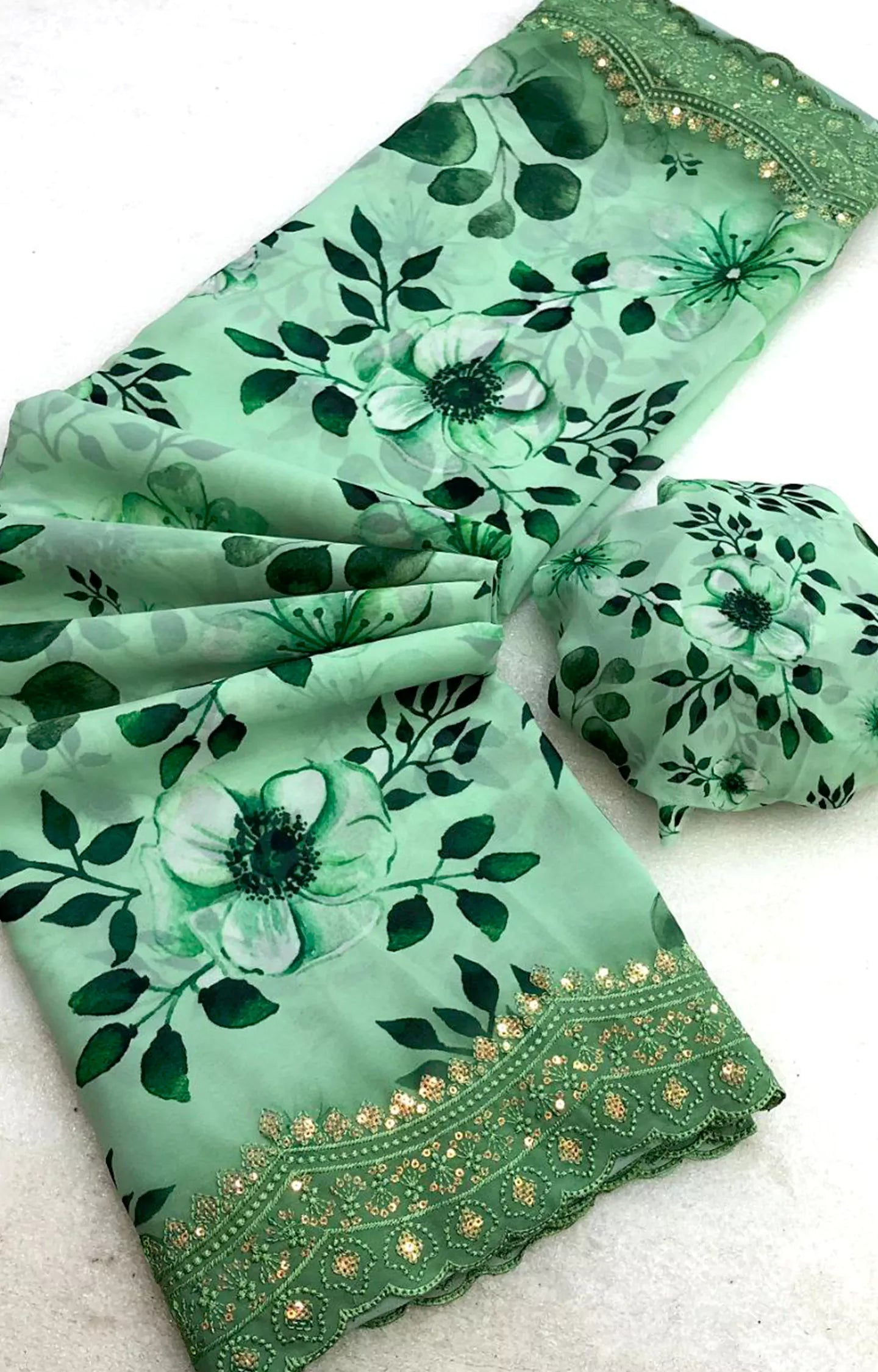 VISERION SOFT & SMOOTH WEIGHTLESS CHIFFON SAREE