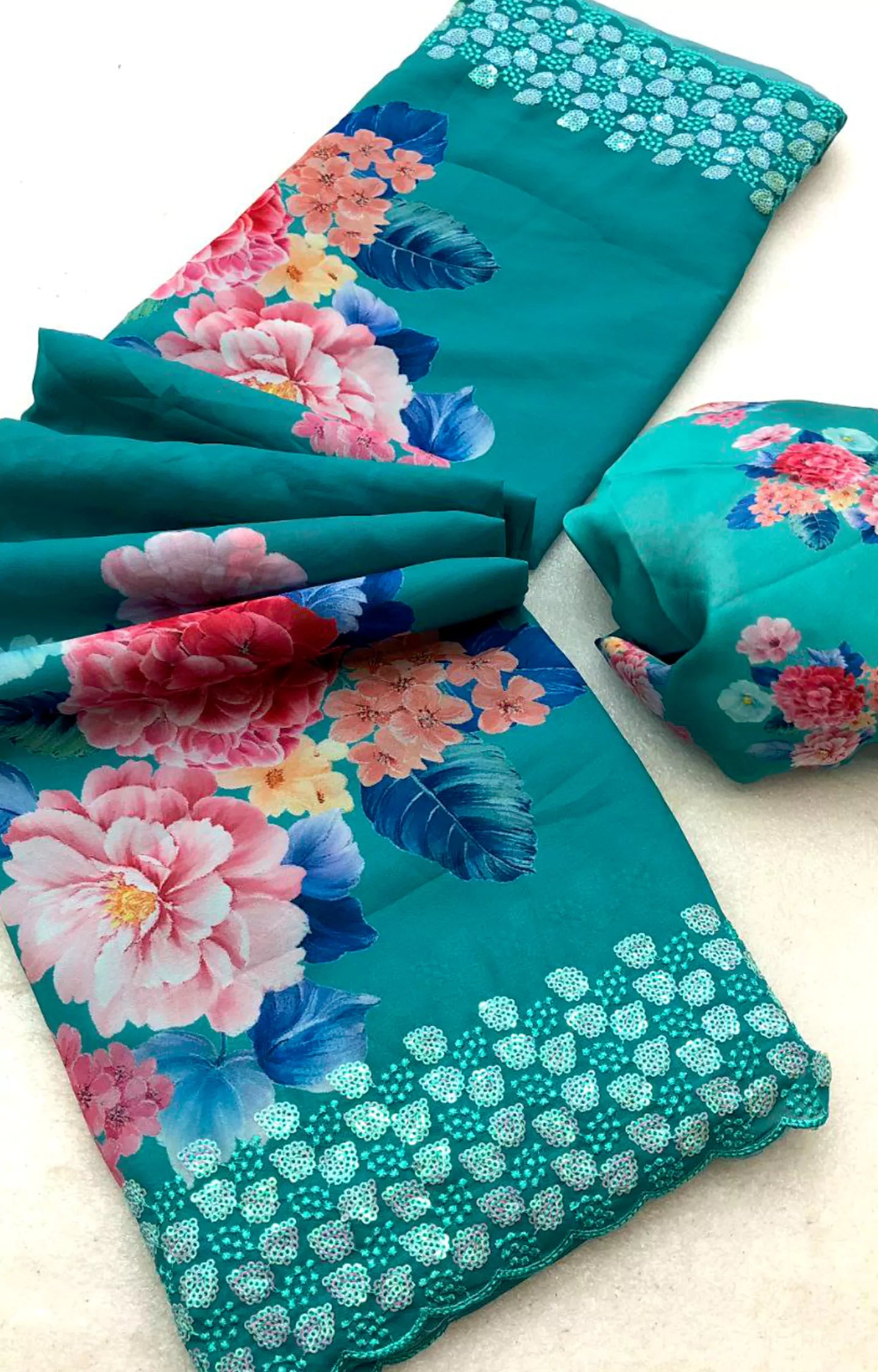 YUSRA SOFT & SMOOTH WEIGHTLESS CHIFFON SAREE