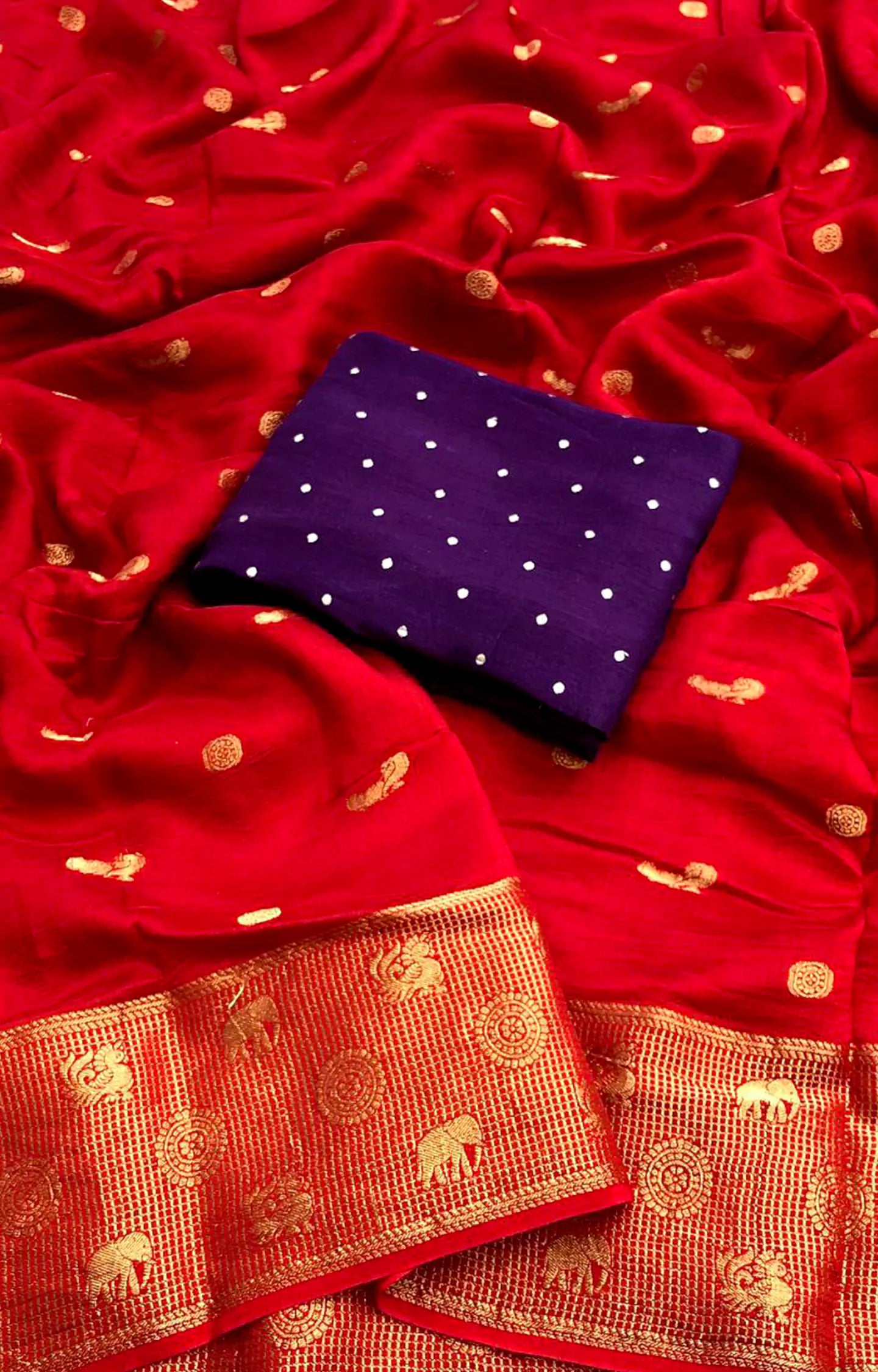 SUSRI PURE VISCOS SILK SAREE