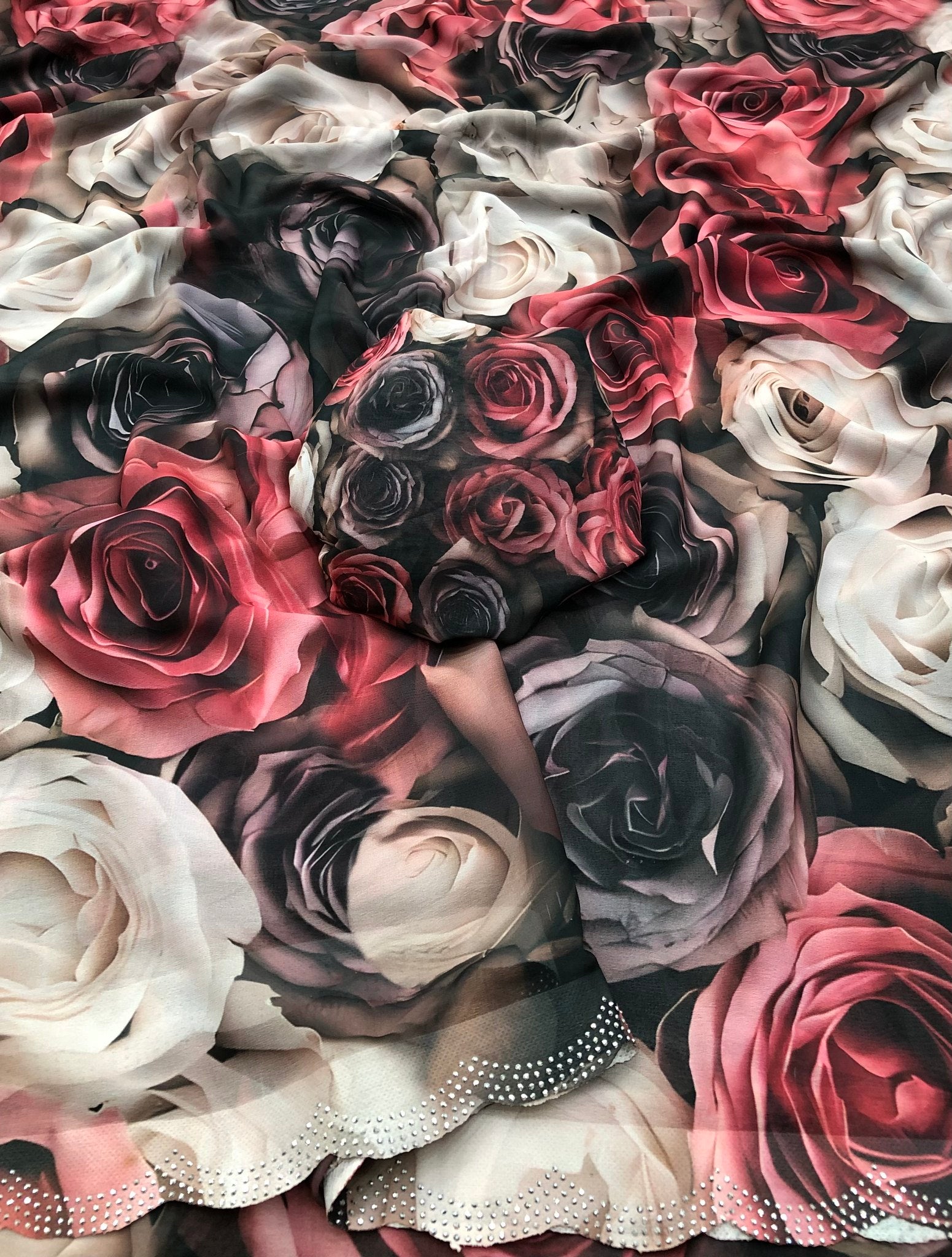 Angeleena Soft & Smooth Weightless Chiffon Saree