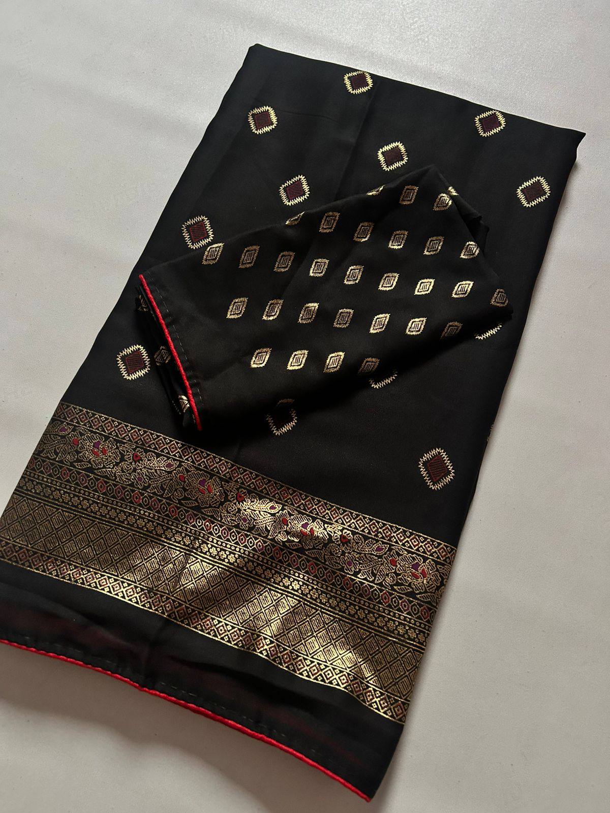 Steem Bamber Viscose Georgette Saree