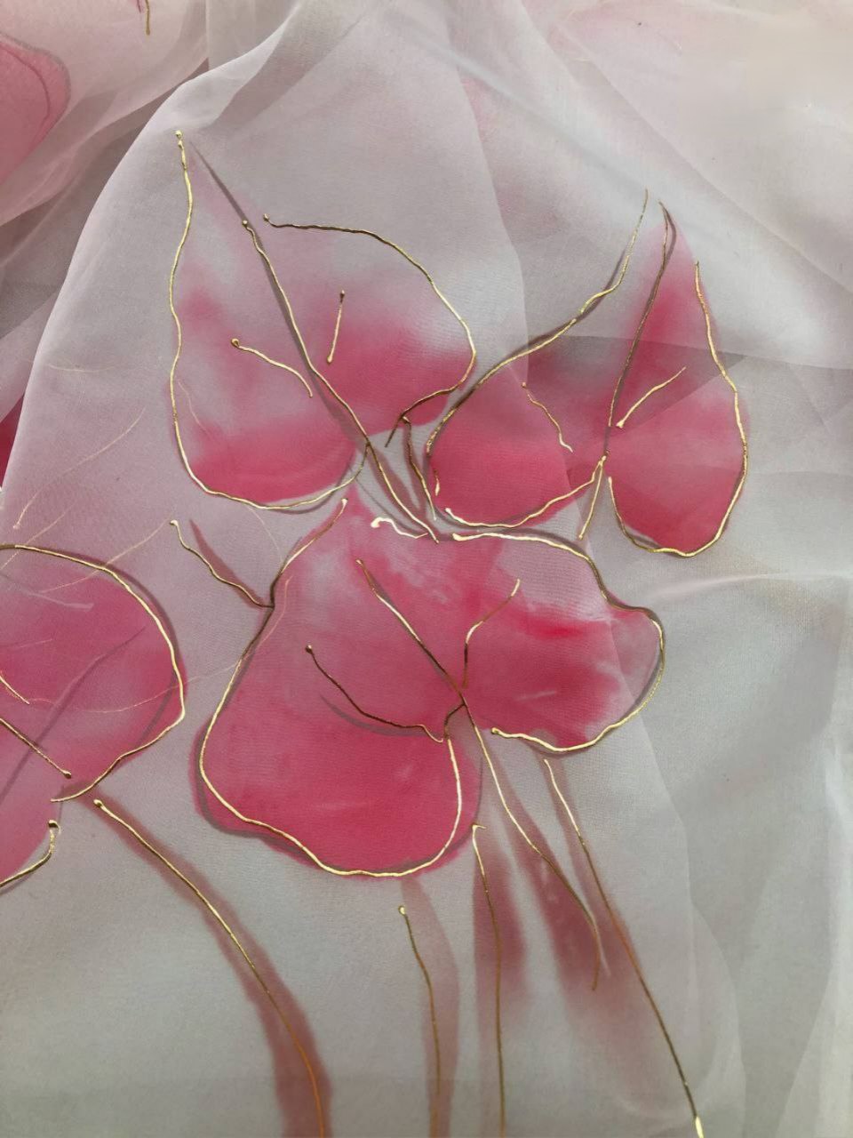 Pushpa Organza Floral Digital Print Saree