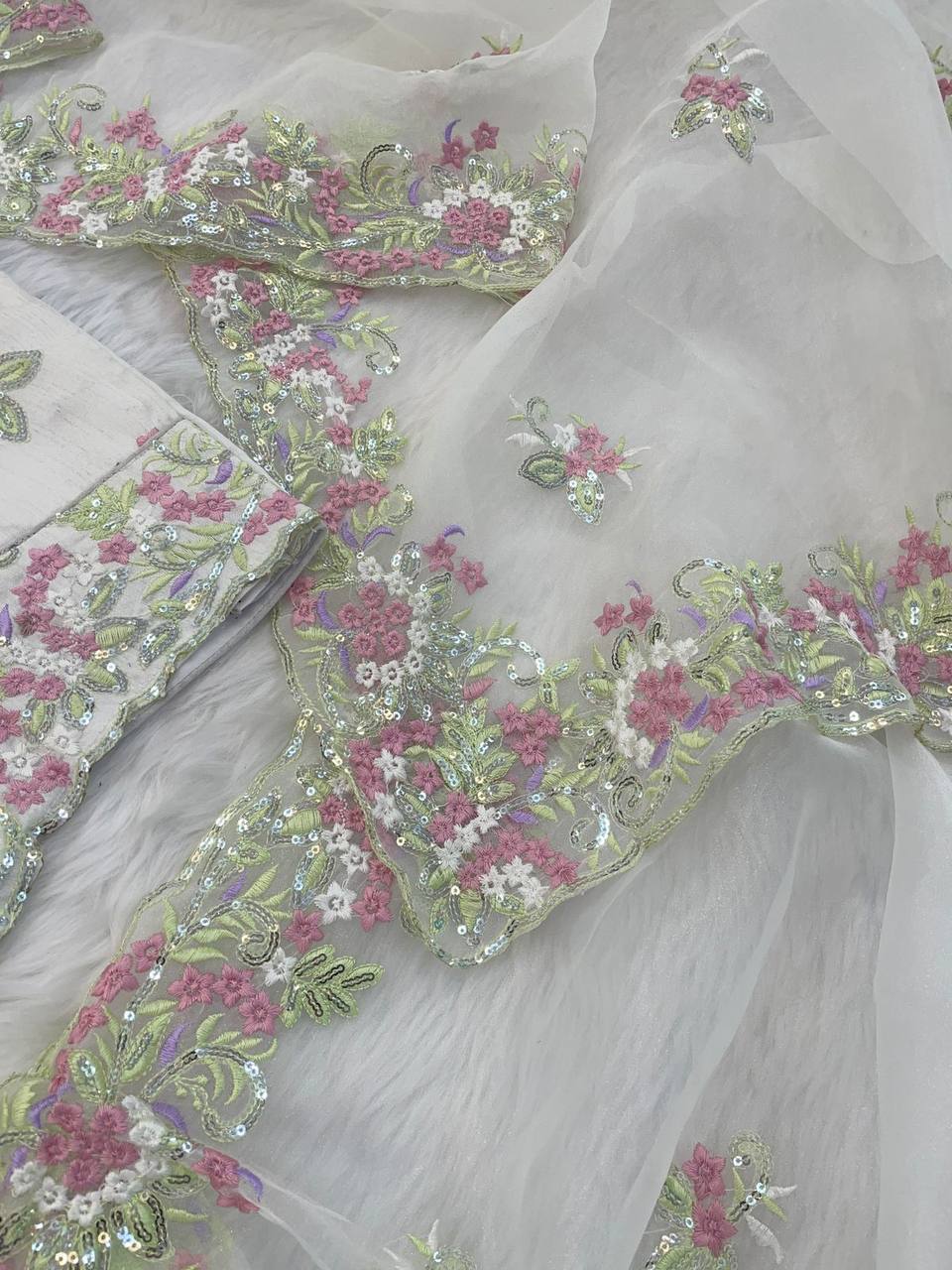 Femin Soft Lightweight Organza Saree