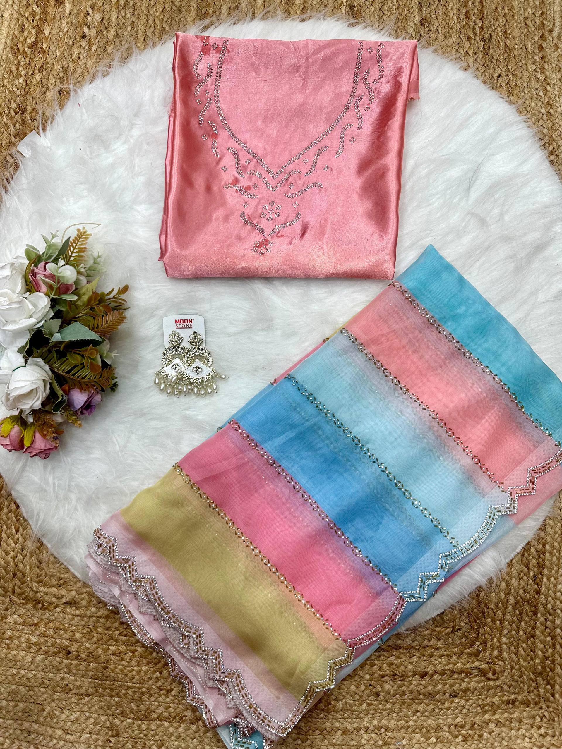 Series Soft Tebby Silk Digital Printed Saree