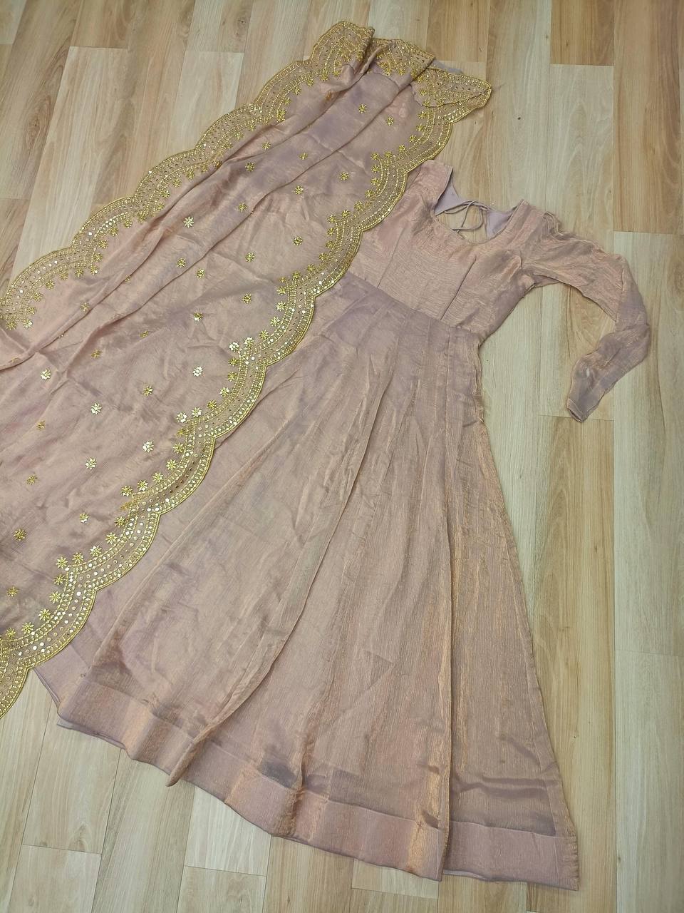 Sparrow Fendy Chiffon Gown