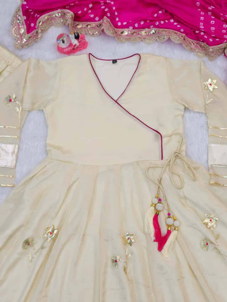 Rise Purely Handmade Anarkali Plazzo Set