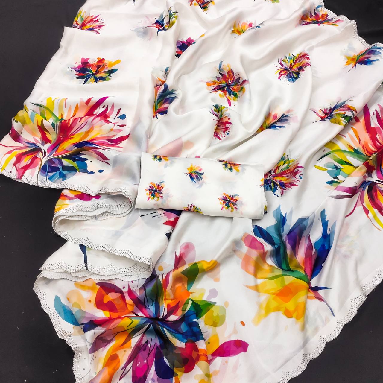 Trest Soft & Smooth Weightless Chiffon Saree