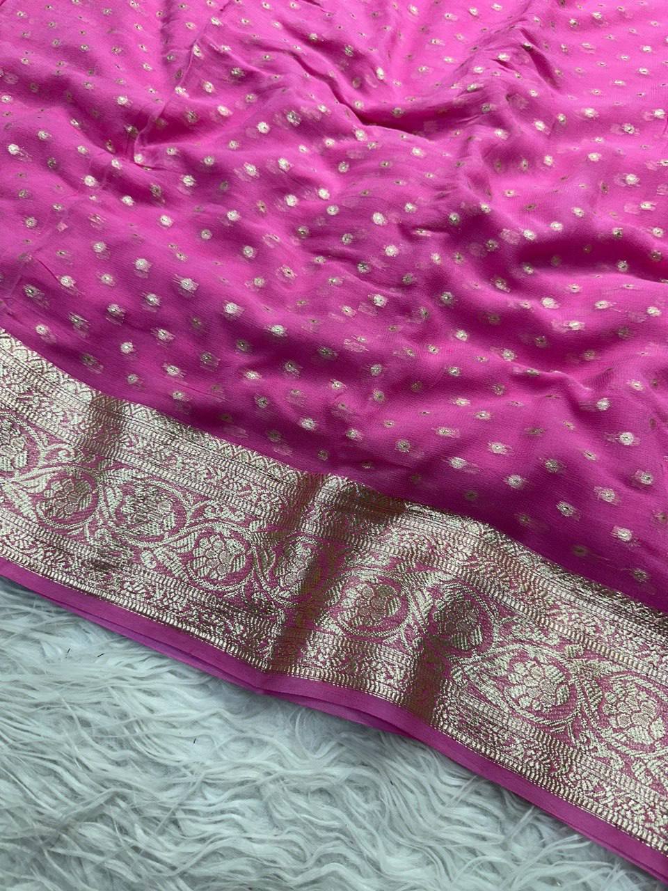 BEAST 2 VISCOSE GEORGETTE SAREE