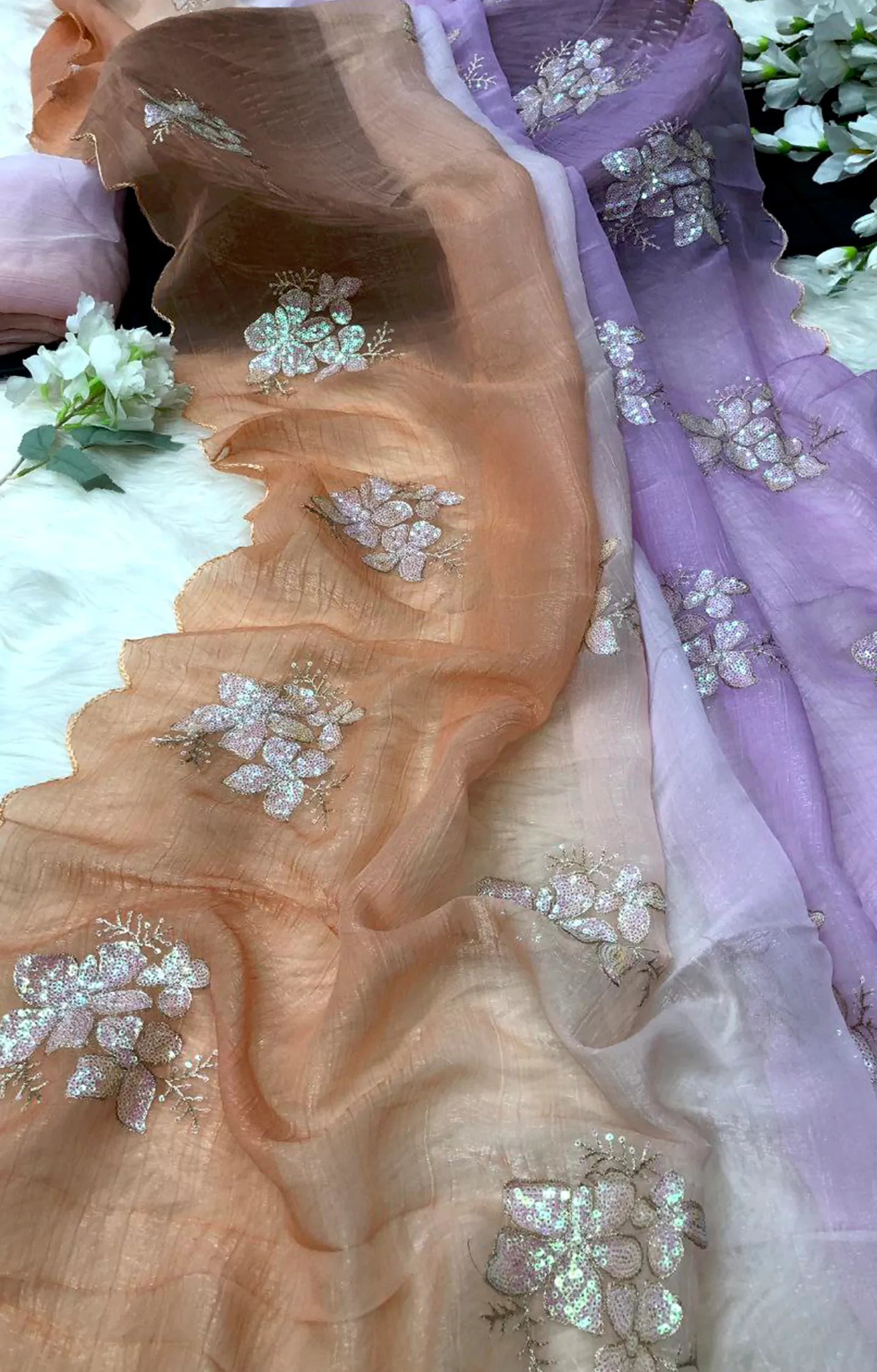 ALARA CRUNCHY PADDING CRUSG SAREE