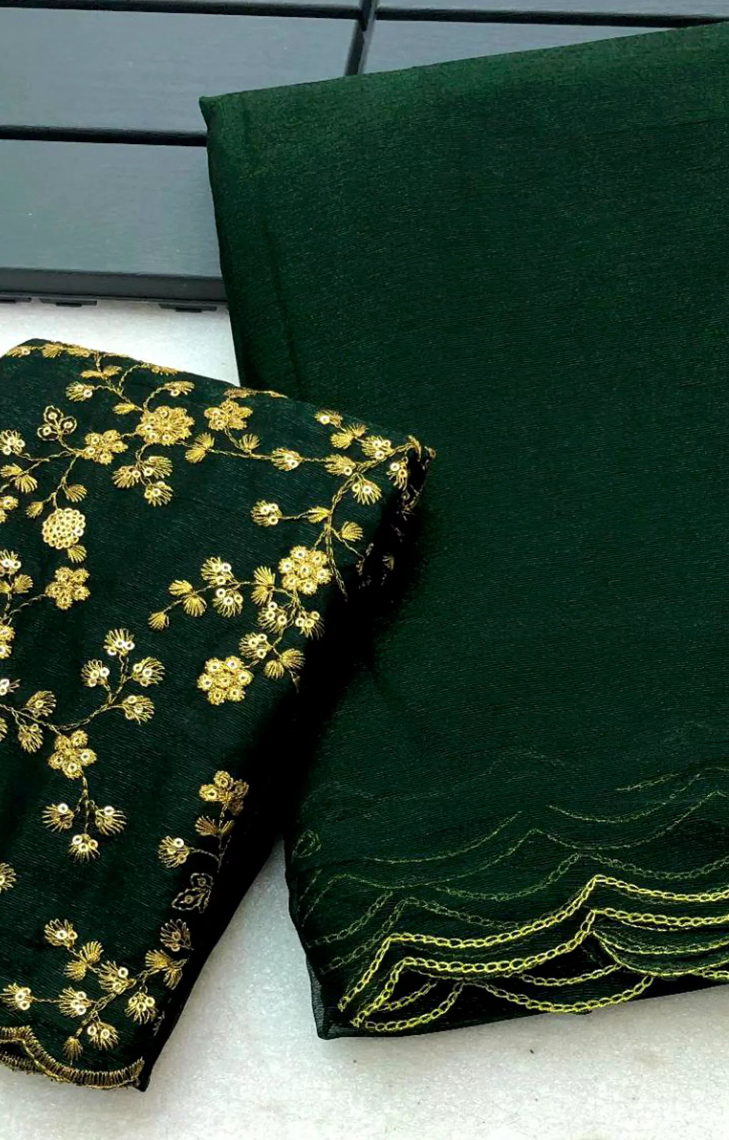 ELLIE BLUMMING SHIMMER CHIFFON SAREE