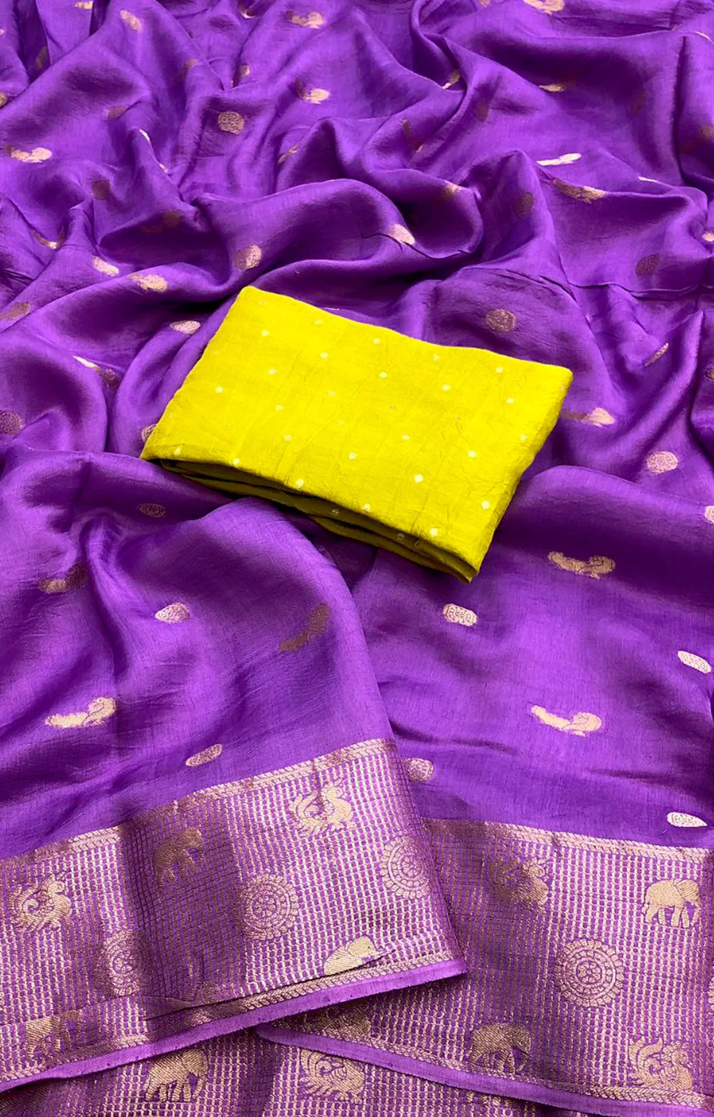 SUSRI PURE VISCOS SILK SAREE