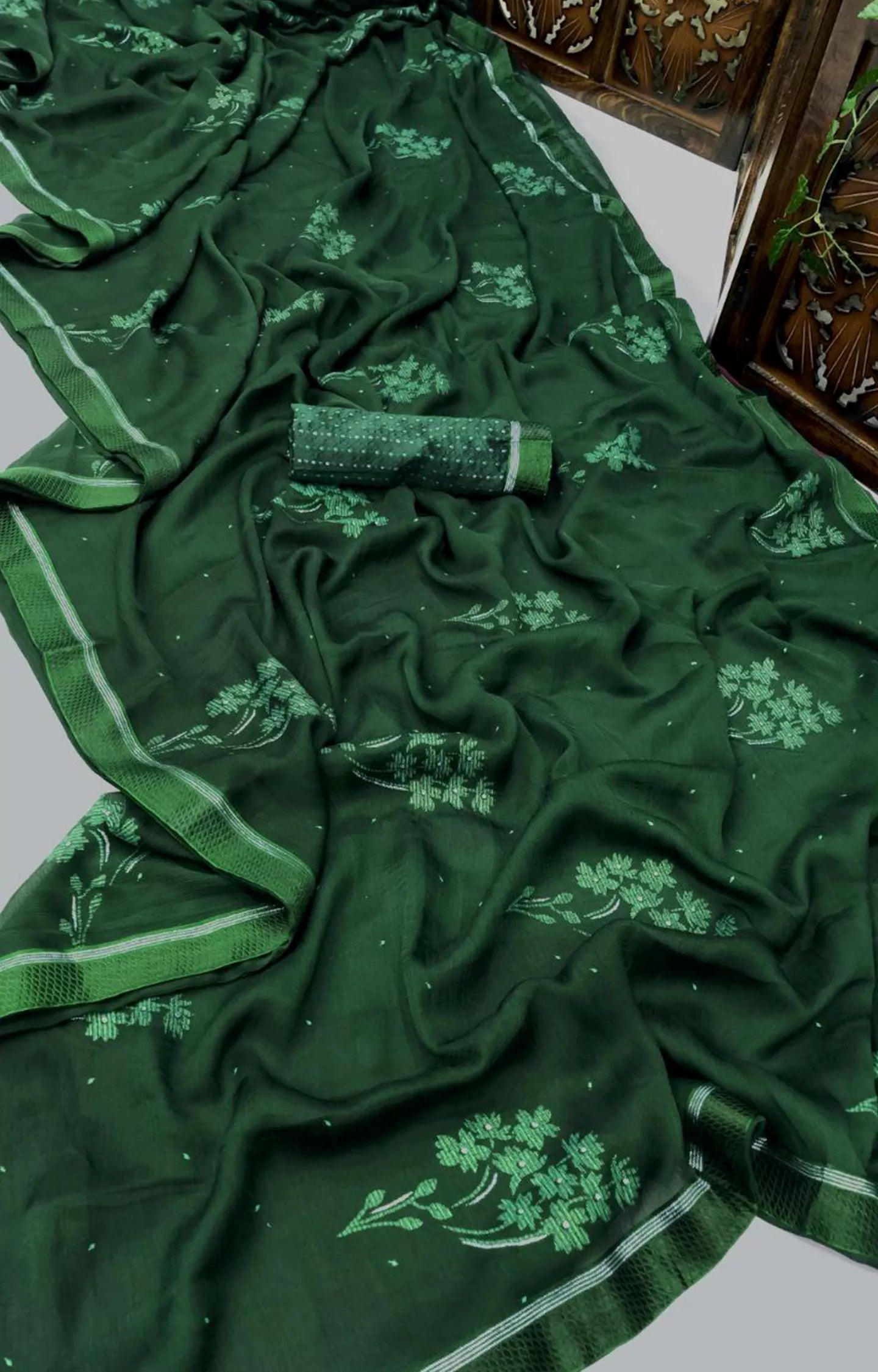 NATALY NEW CHIFFON PRINTED SAREE