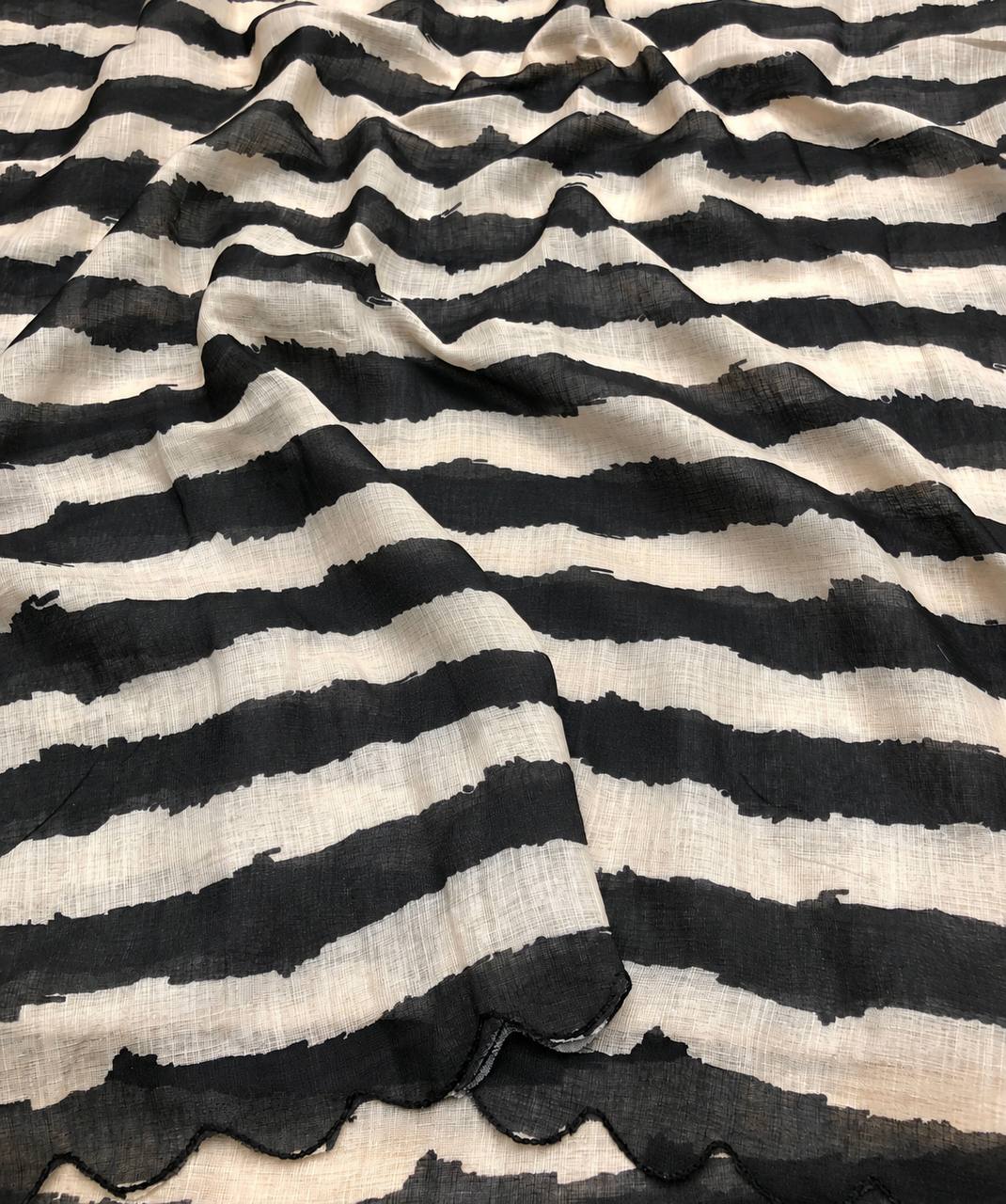 Fancy dual shade weaving with sequence &amp; siroski work sarees with blouse