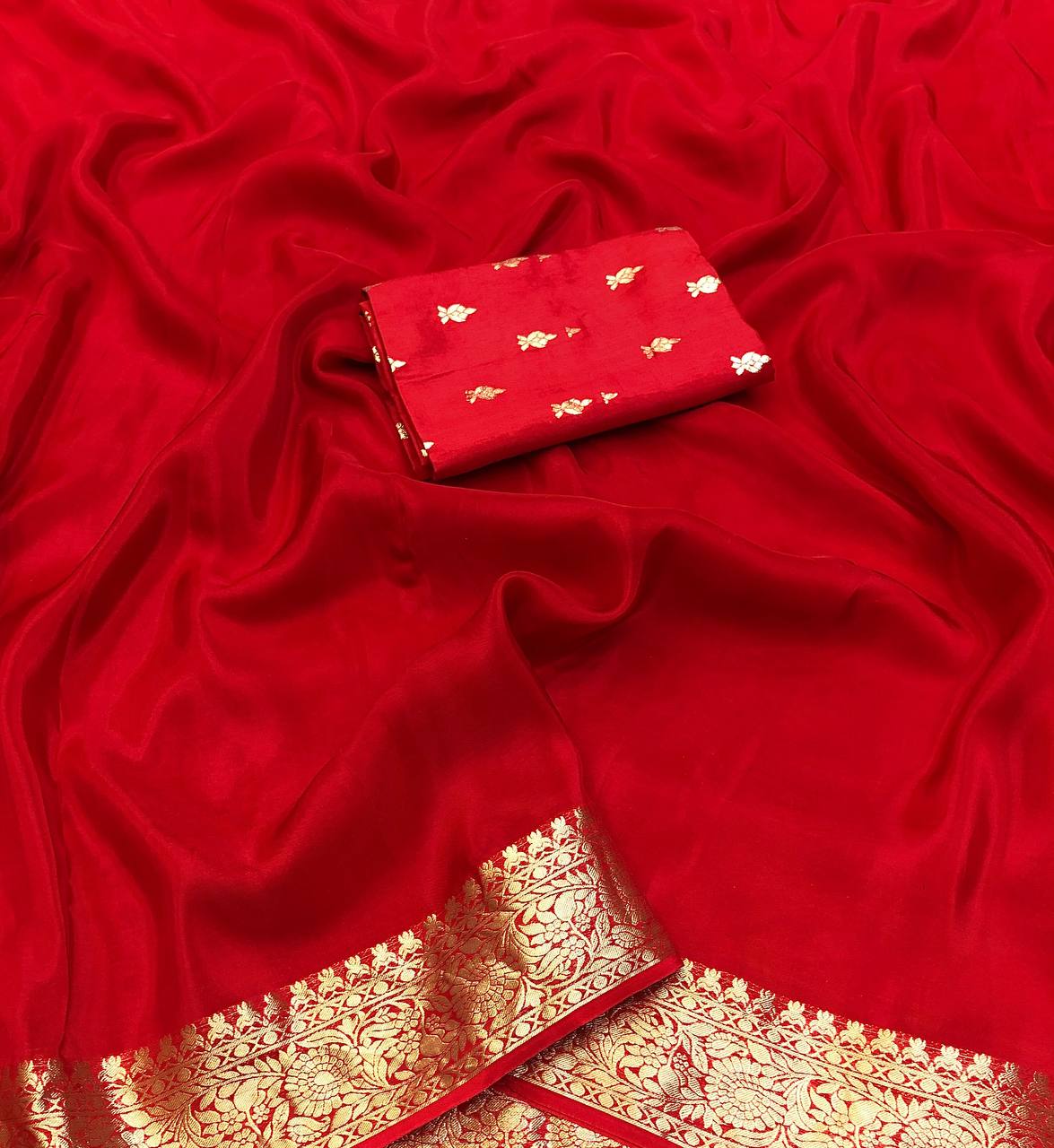 Sonali Viscose dyeable Zari Weave Saree