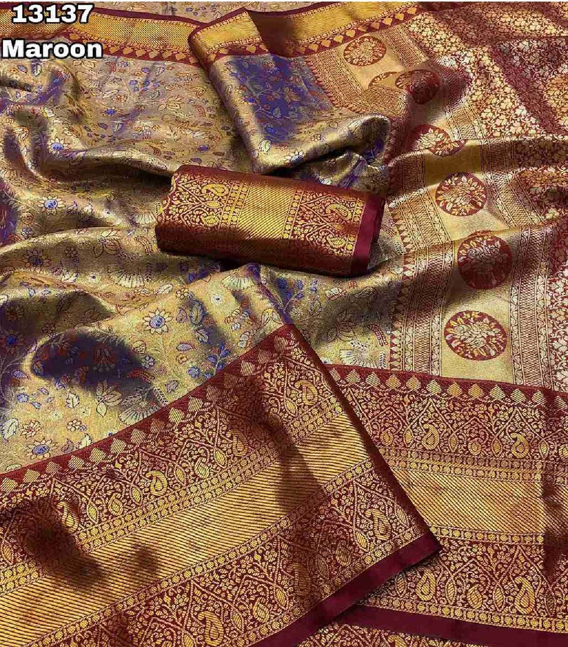 Trib Rich Pallu Silk Saree
