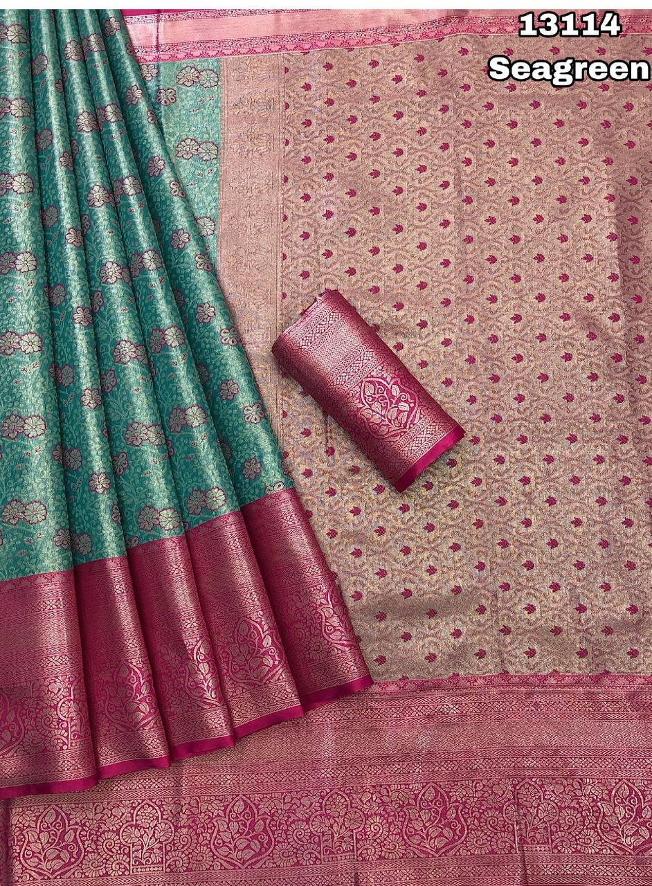 Trib Rich Pallu Silk Saree