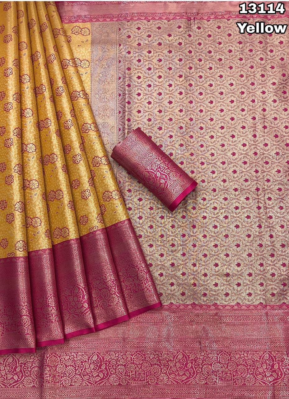 Trib Rich Pallu Silk Saree