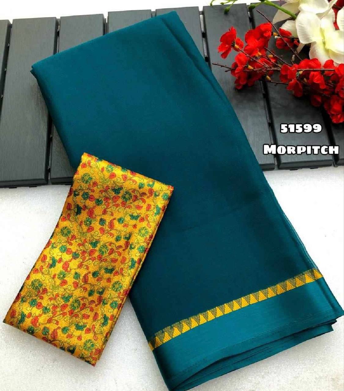FANCY PRINTED SAREES