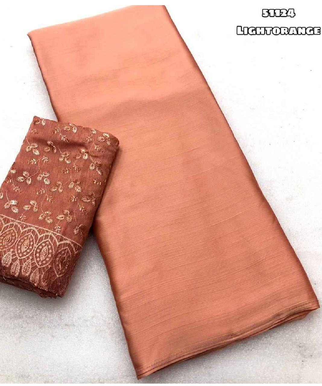 Tussar Silk Floral Digital Print Saree