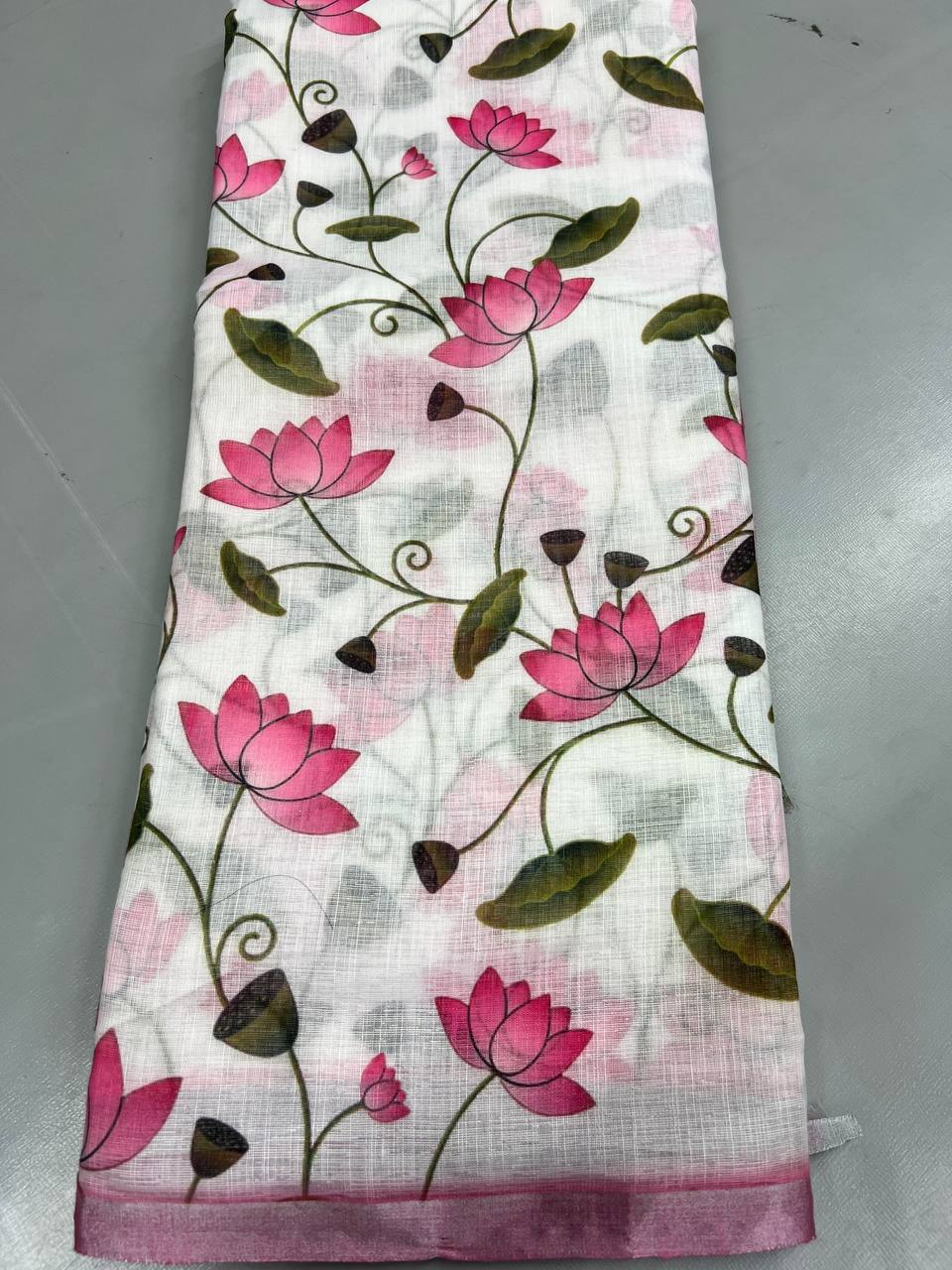 Fancy dual shade weaving with sequence &amp; siroski work sarees with blouse
