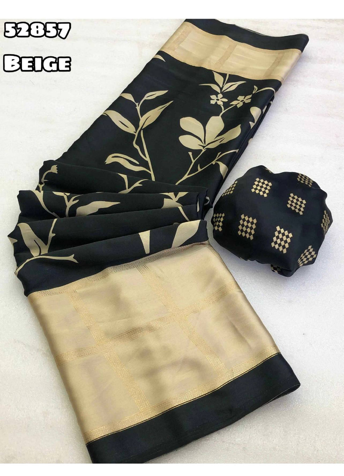 InfraRed Tusser Silk Pichwai Print Saree