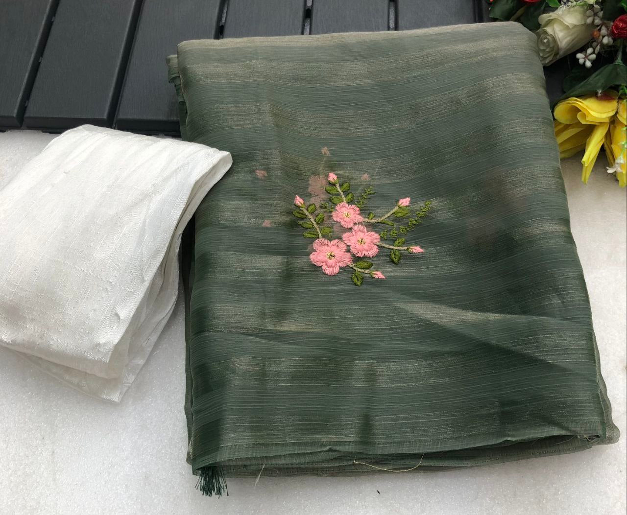 Jetor New Soft Burberry Saree
