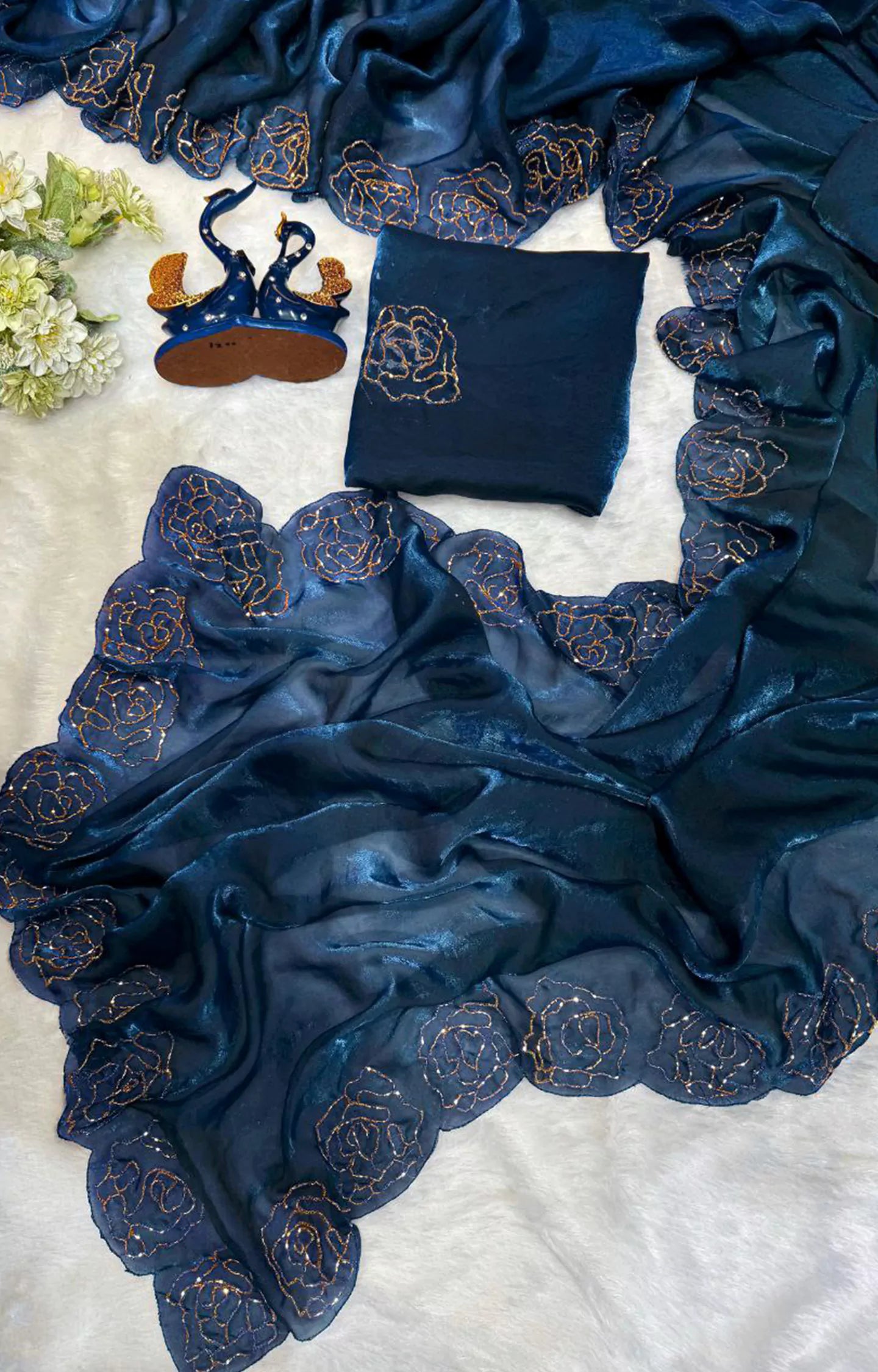 VERCOSE PURE SPACE SILK SAREE