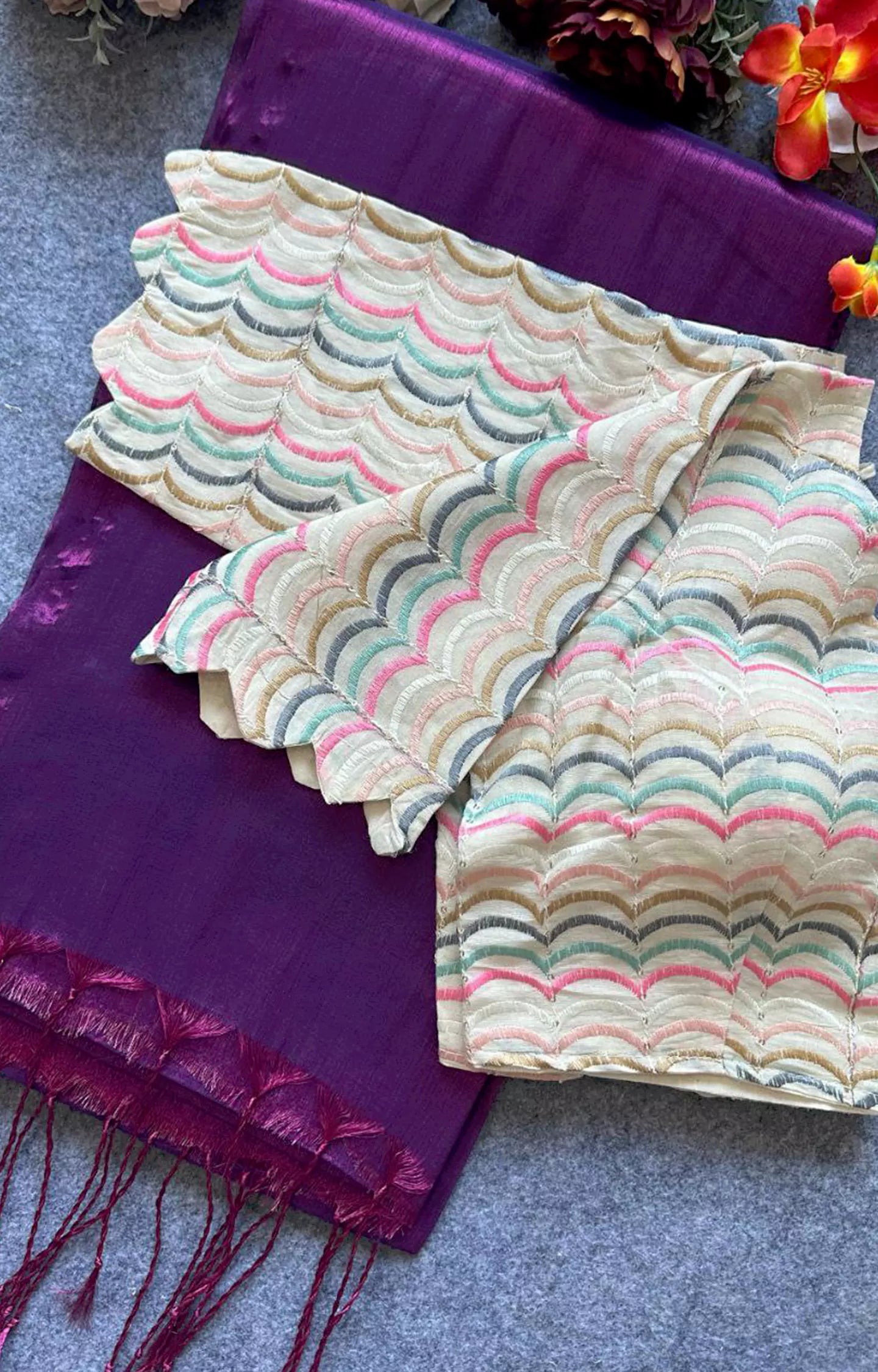 JERRI TISSUE COTTON SILK SAREE