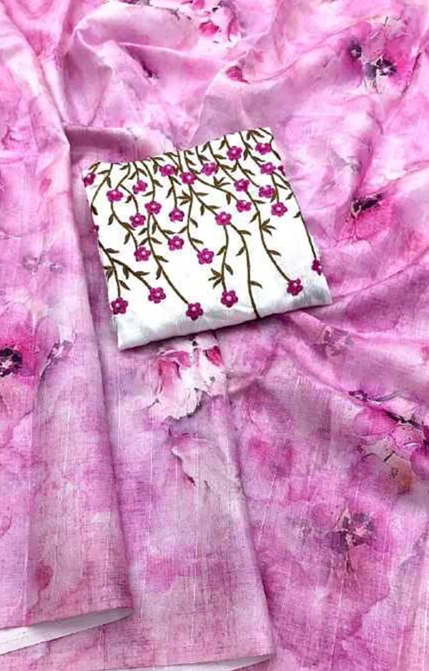 IFFAT HANDLOOM TUSSAR SILK SAREE