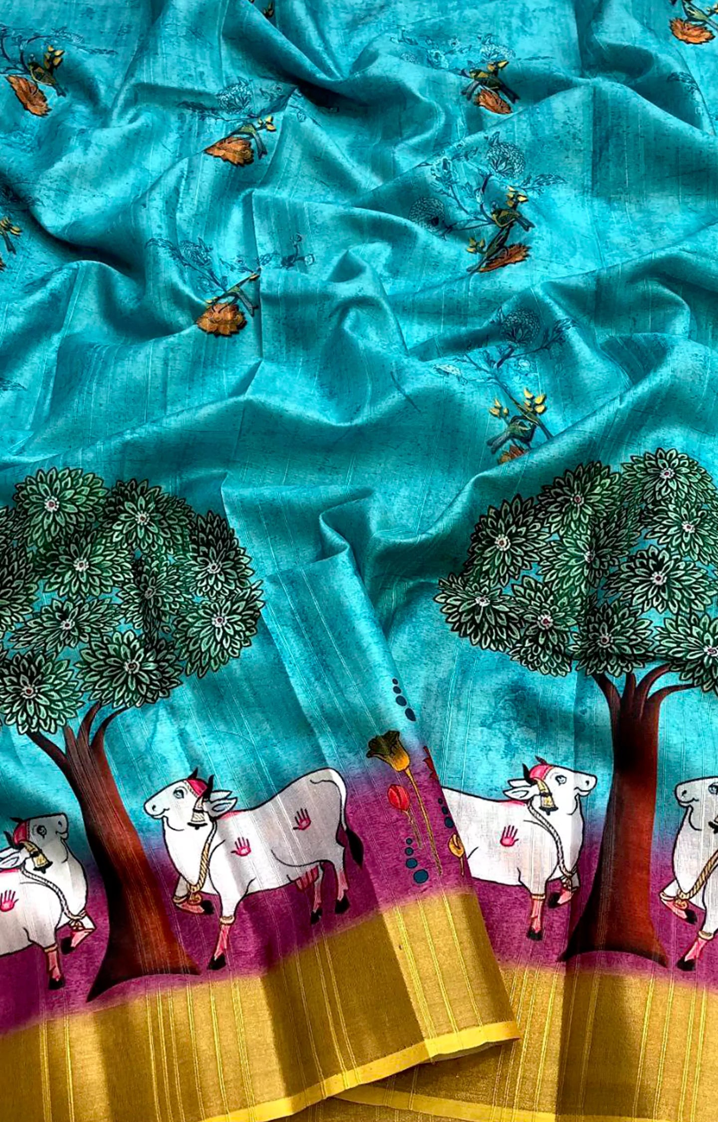 JEKO DOLA CHANDERI SILK SAREE