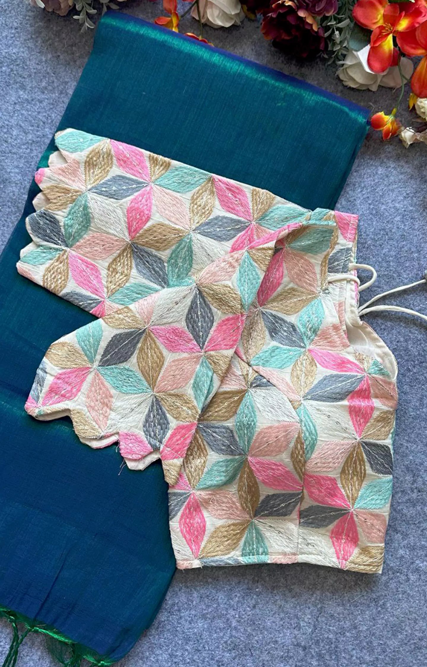 JERRI TISSUE COTTON SILK SAREE