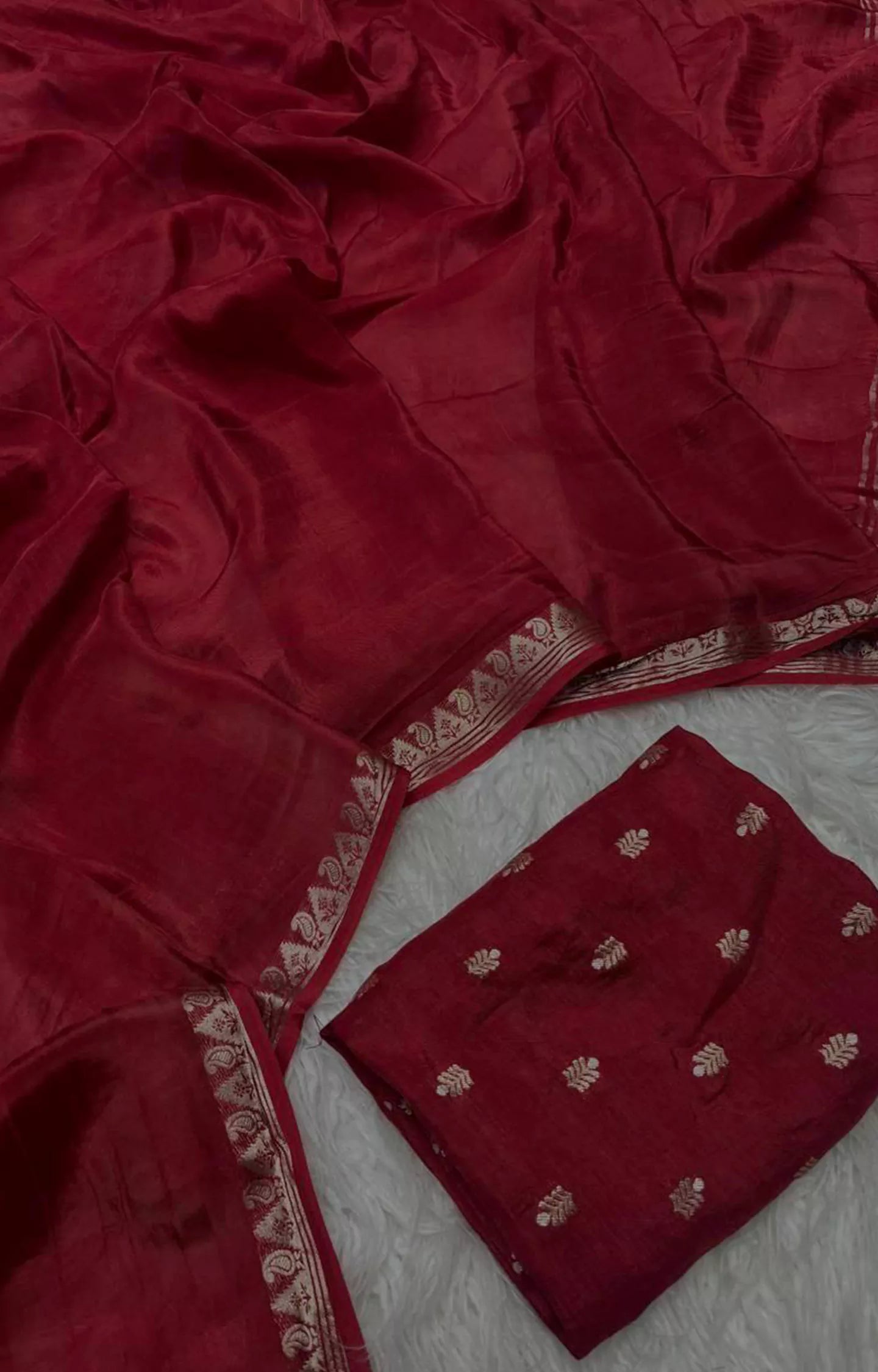 WELSON PURE VISCOS SOFT CREPE SAREE