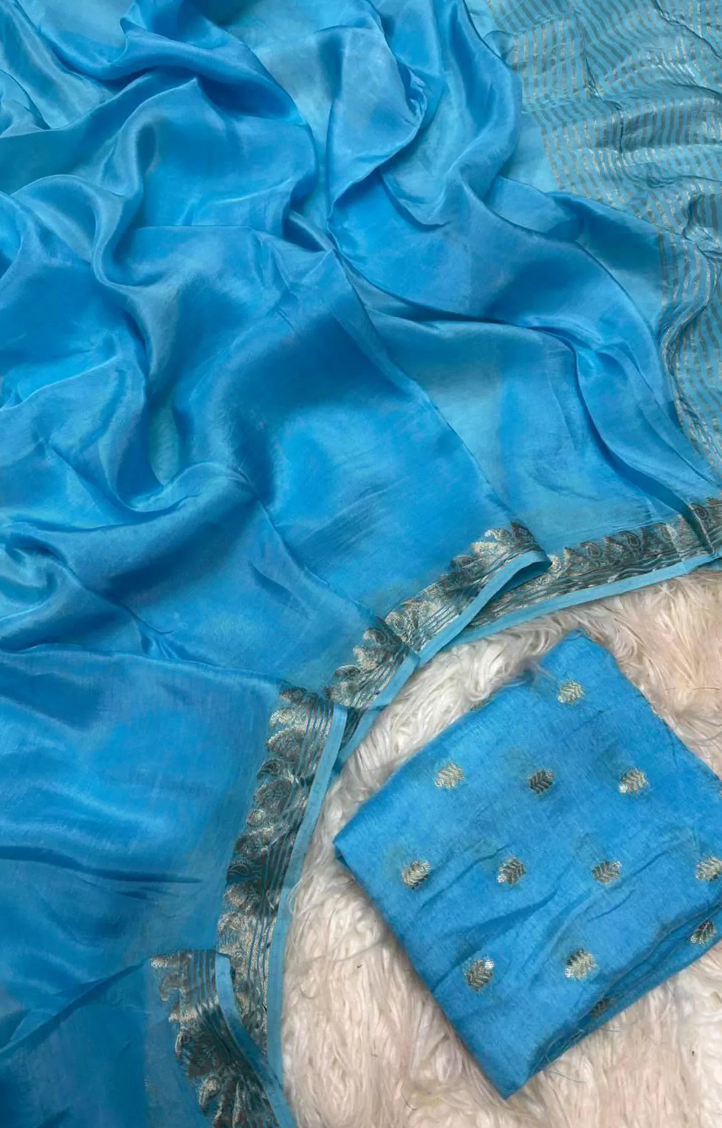 WELSON PURE VISCOS SOFT CREPE SAREE