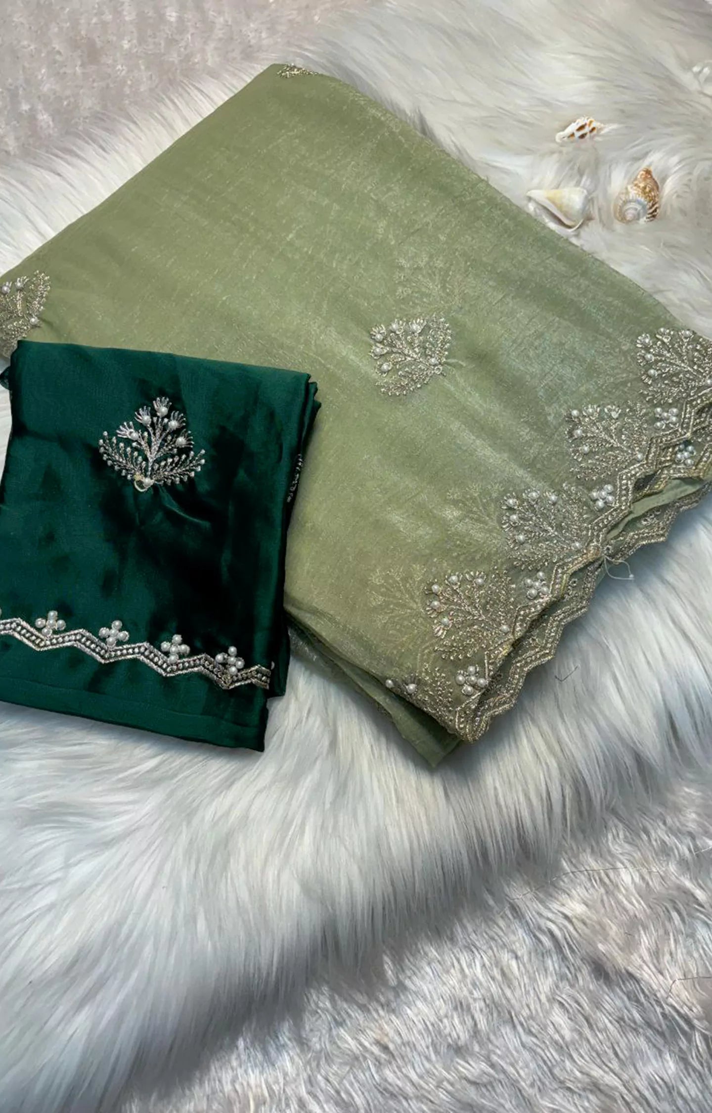 QERSAL SOFT CRUNCHY SAREE