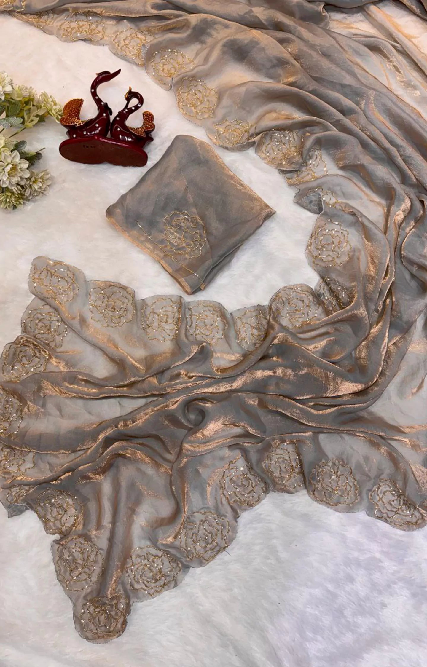 VERCOSE PURE SPACE SILK SAREE